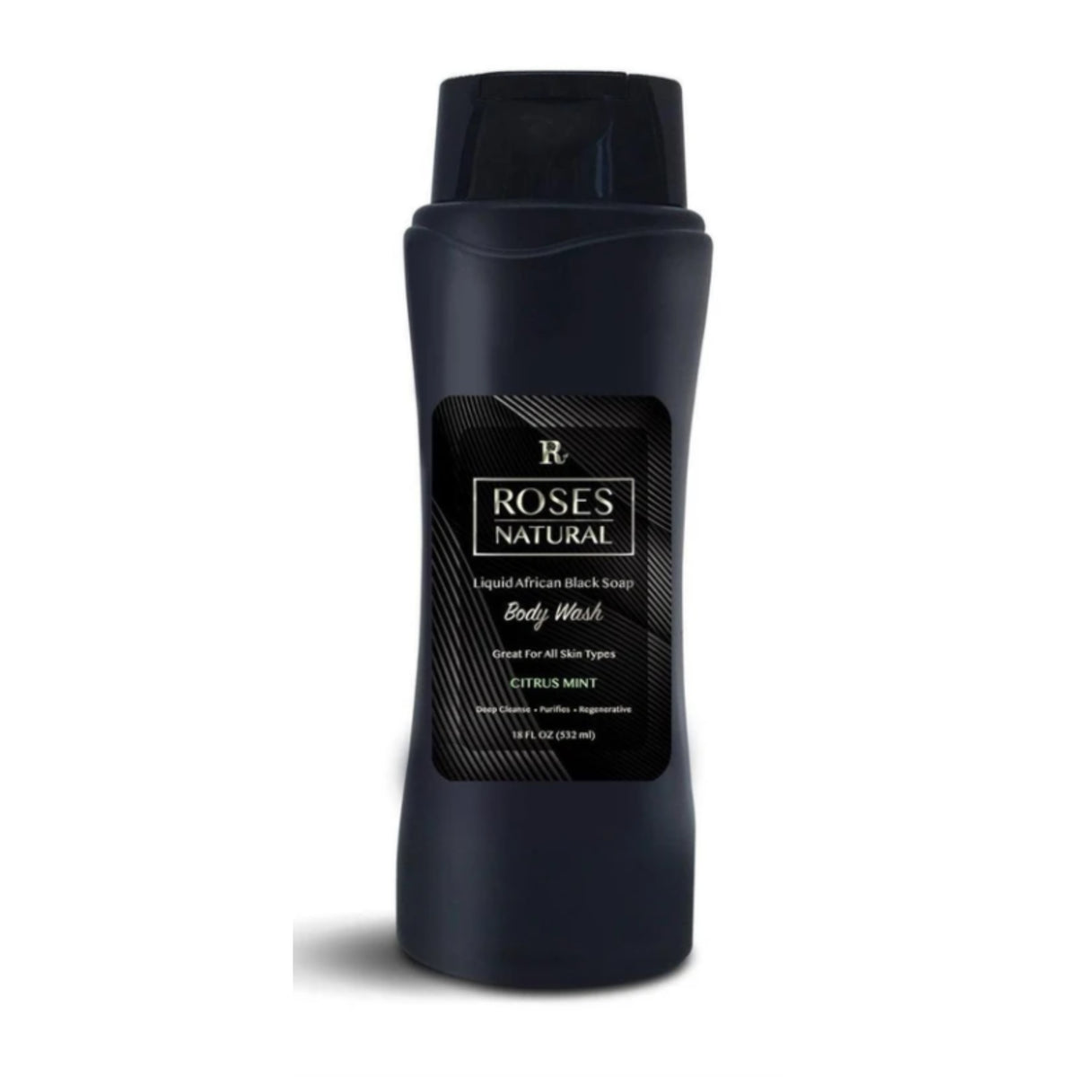 African Black Soap- Citrus Mint 18Oz