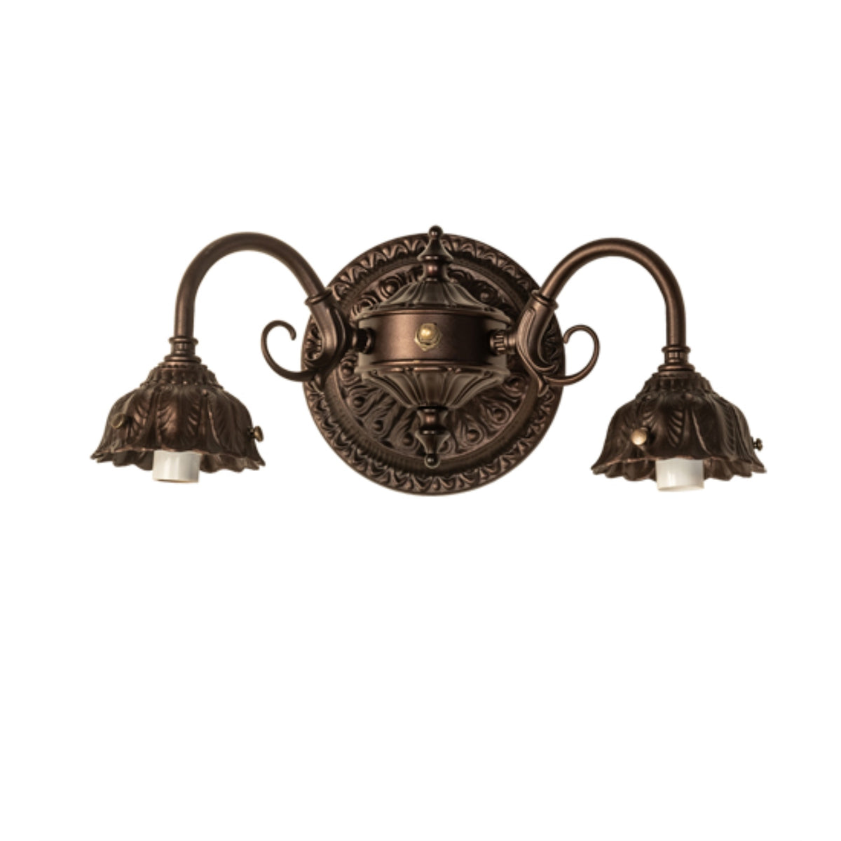 13' Wide Victorian 2 Light Hardware