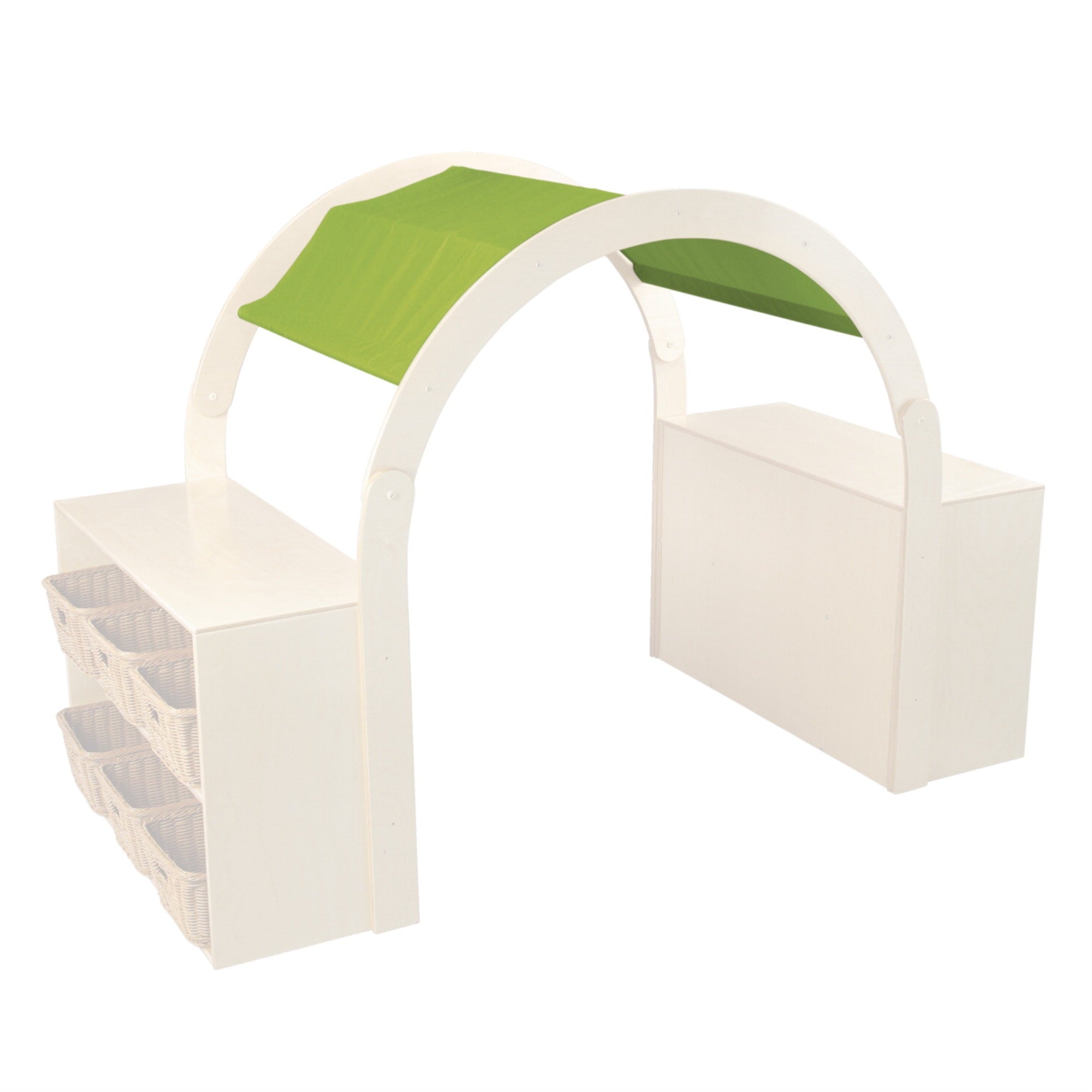 Childcraft Fabric Replacement Canopy, Green, 34-1/2 X 48 Inches