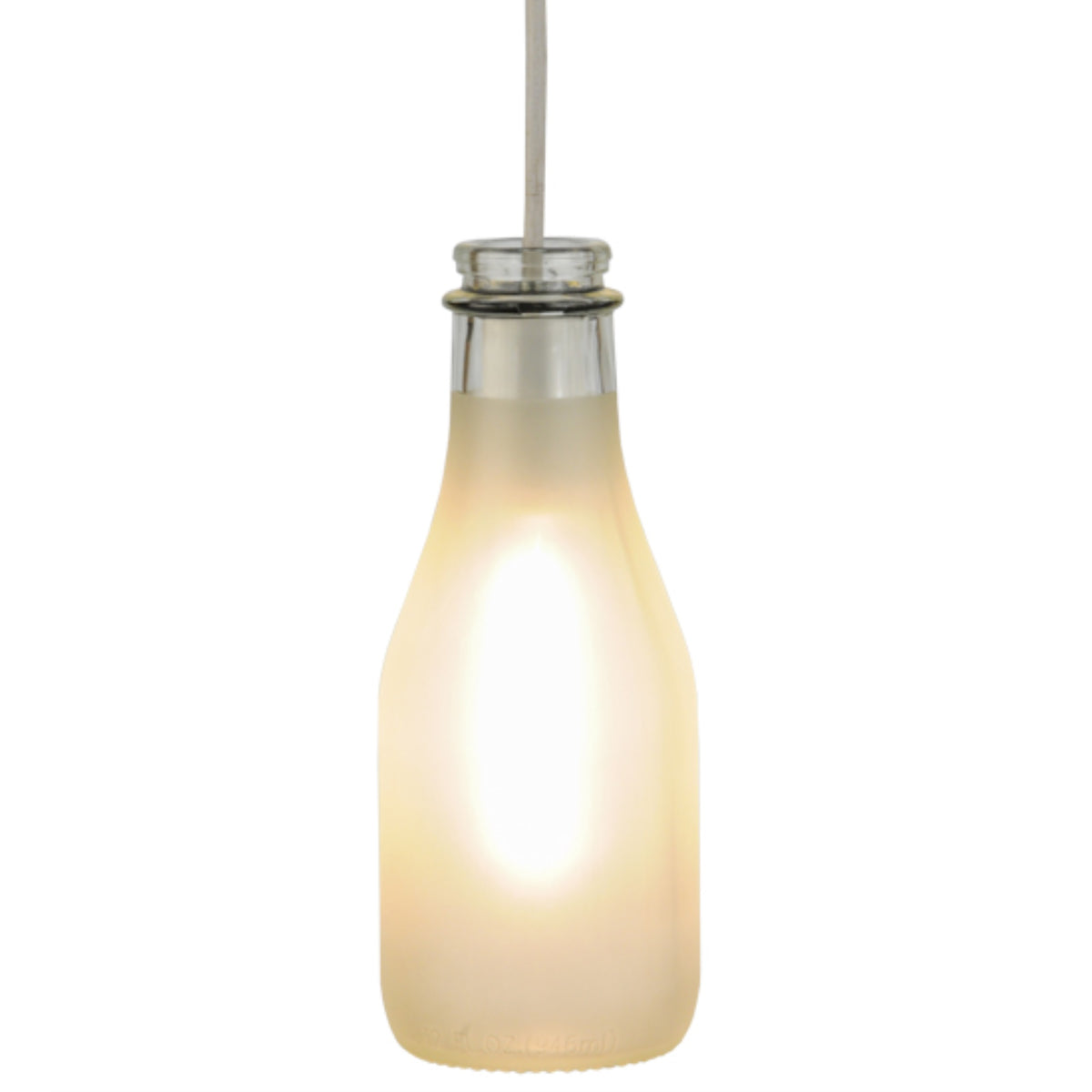 5'W Milk Bottle Mini Pendant