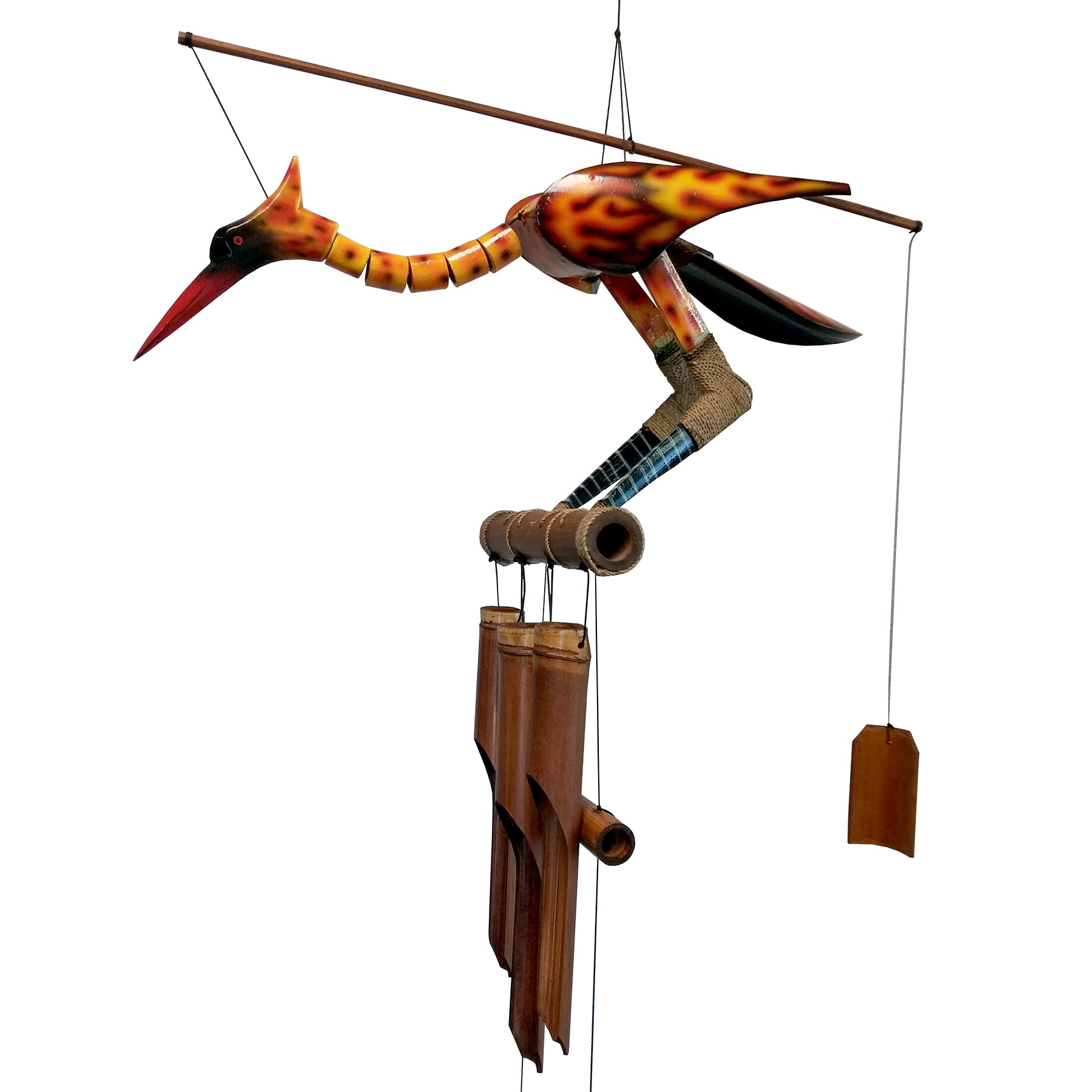 Phoenix II Bobbing Head Wind Chime