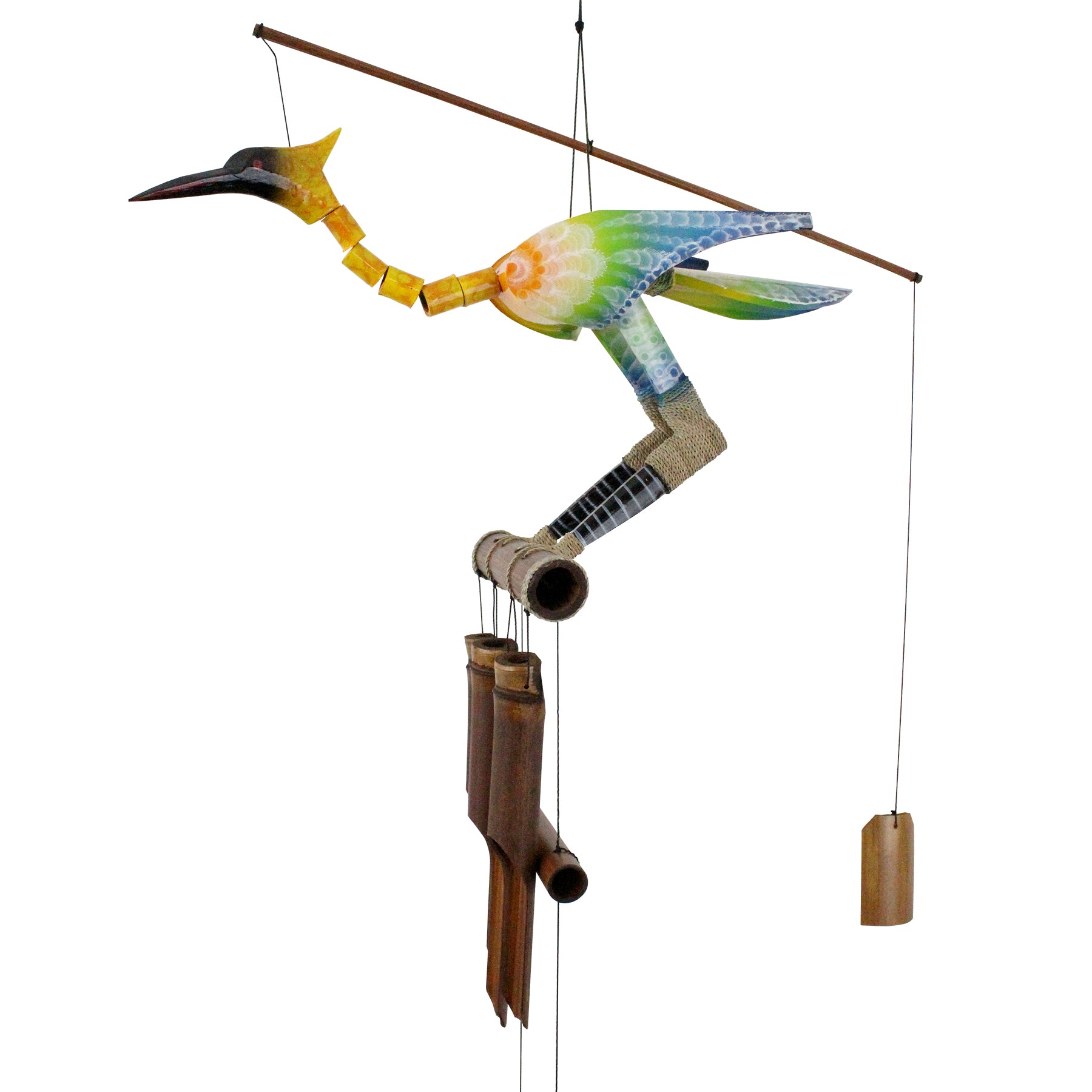 Sweet Bobbing Head Bamboo Wind Chime