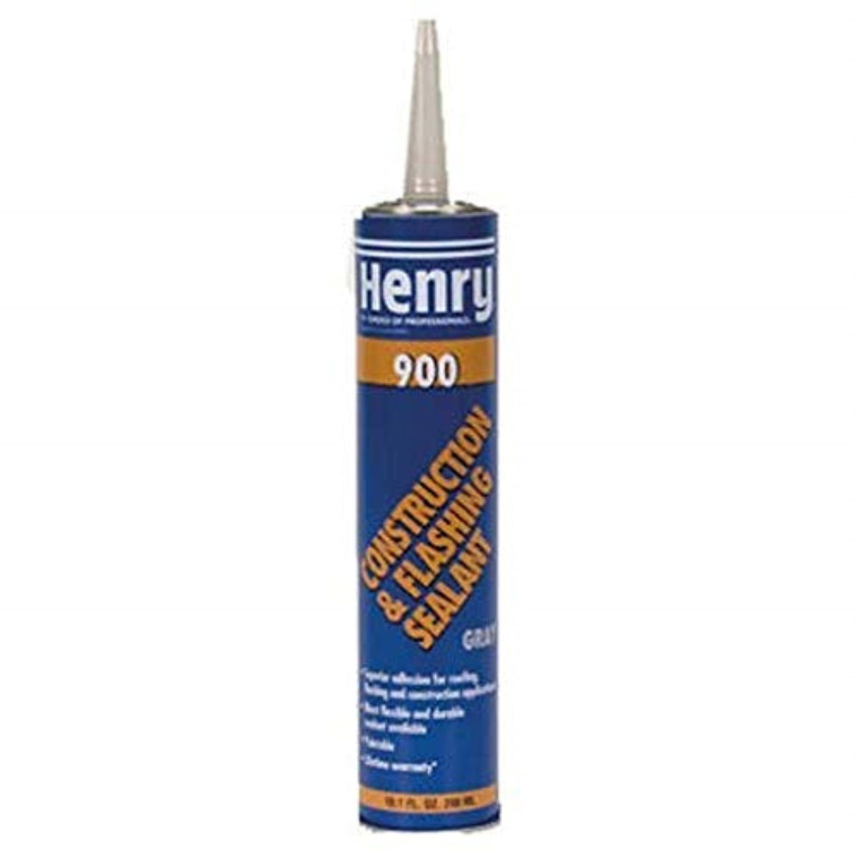 1490127 Henry900 Sealant 10.1Oz Henry Smooth Gray Cement Flashing And Construction Sealant 10.1 Oz (Pack Of 1)