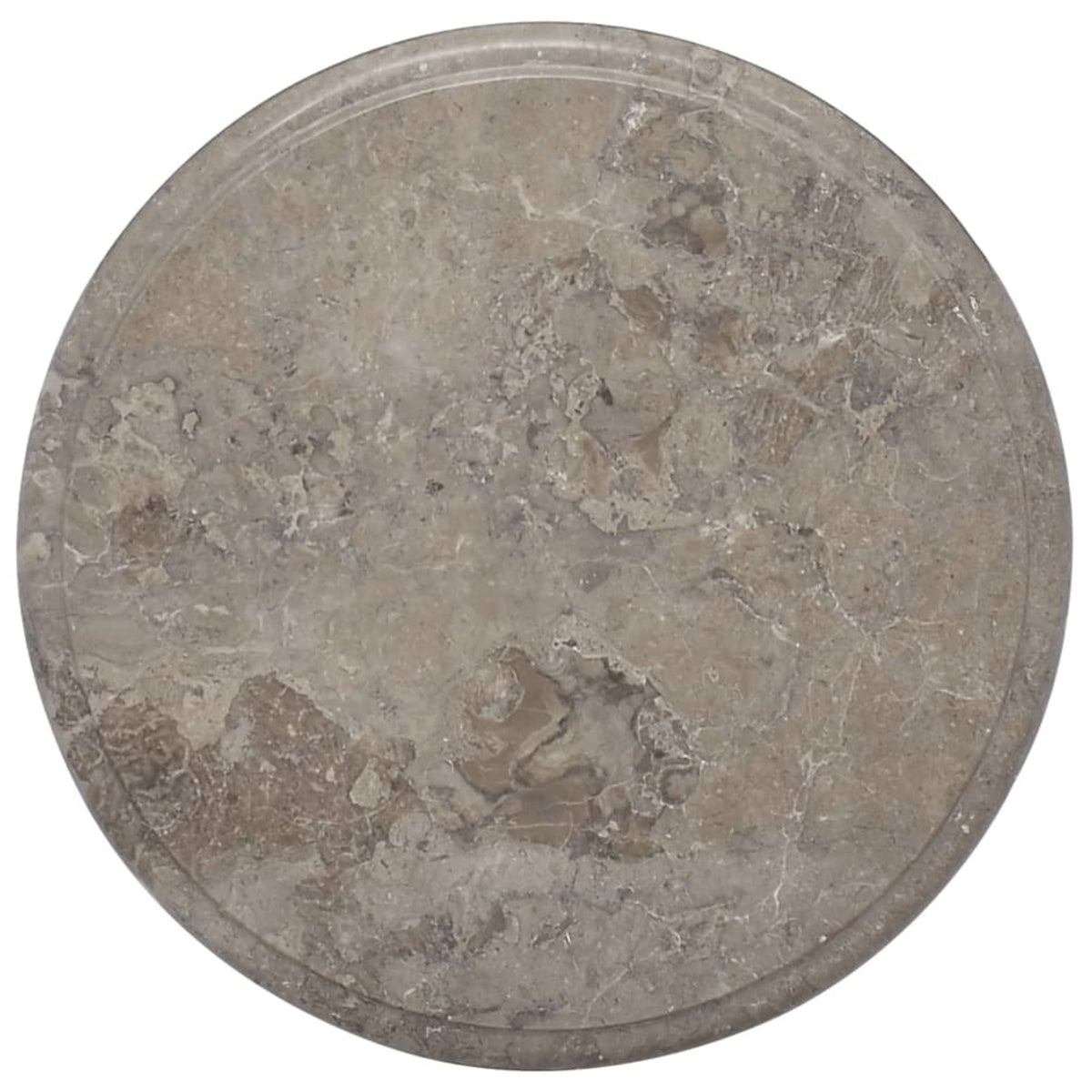 Vidaxl Table Top Gray 15.7'X1' Marble