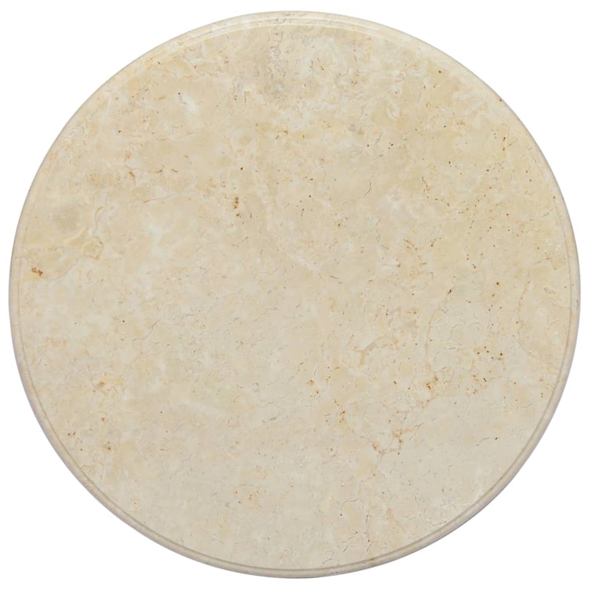vidaXL Table Top Cream 23.6″x1″ Marble