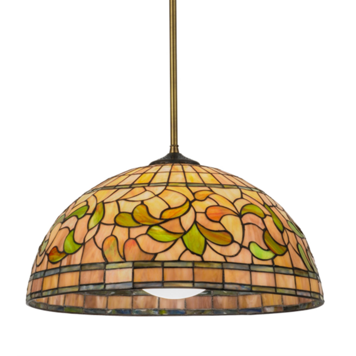 20' Wide Tiffany Turning Leaf Pendant