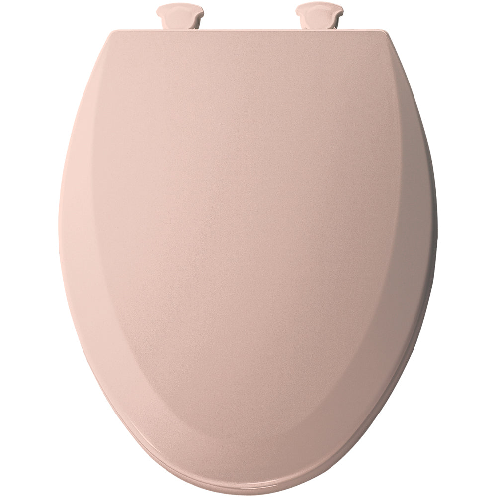 Bemis Elongated Molded Wood Toilet Seat, Venetian Pink