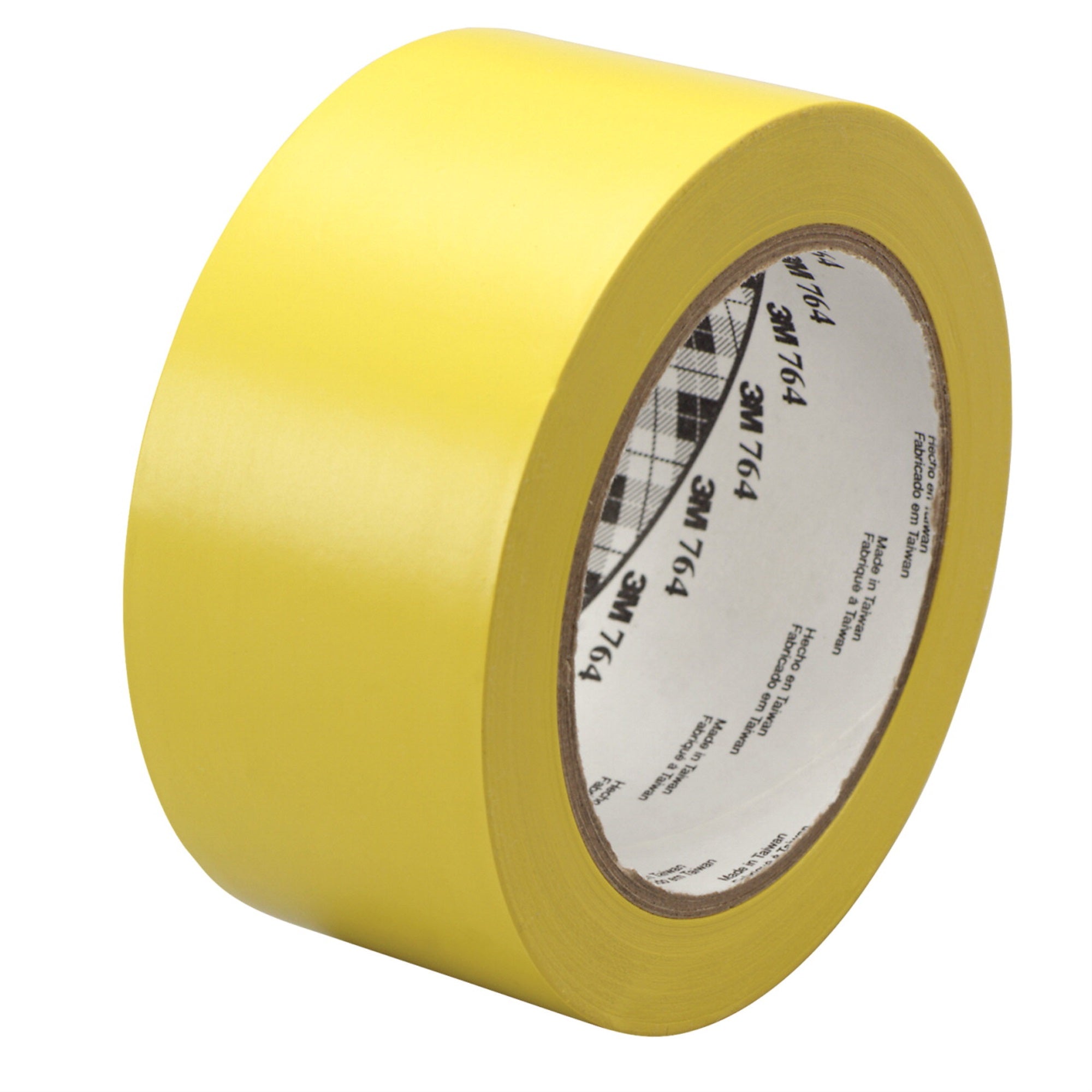3M General Purpose Wear Resistant Floor Marking Tape Roll, 2 Inches X 36 Yards, Yellow, Vinyl