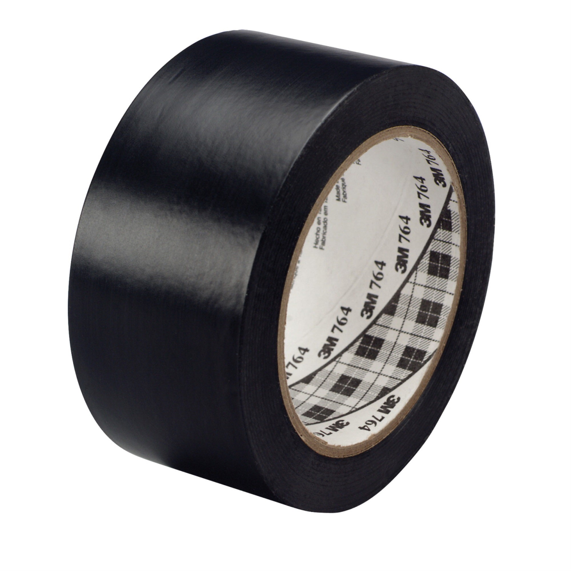 3M General Purpose Wear Resistant Floor Marking Tape Roll, 2 Inches X 36 Yards, Black, Vinyl