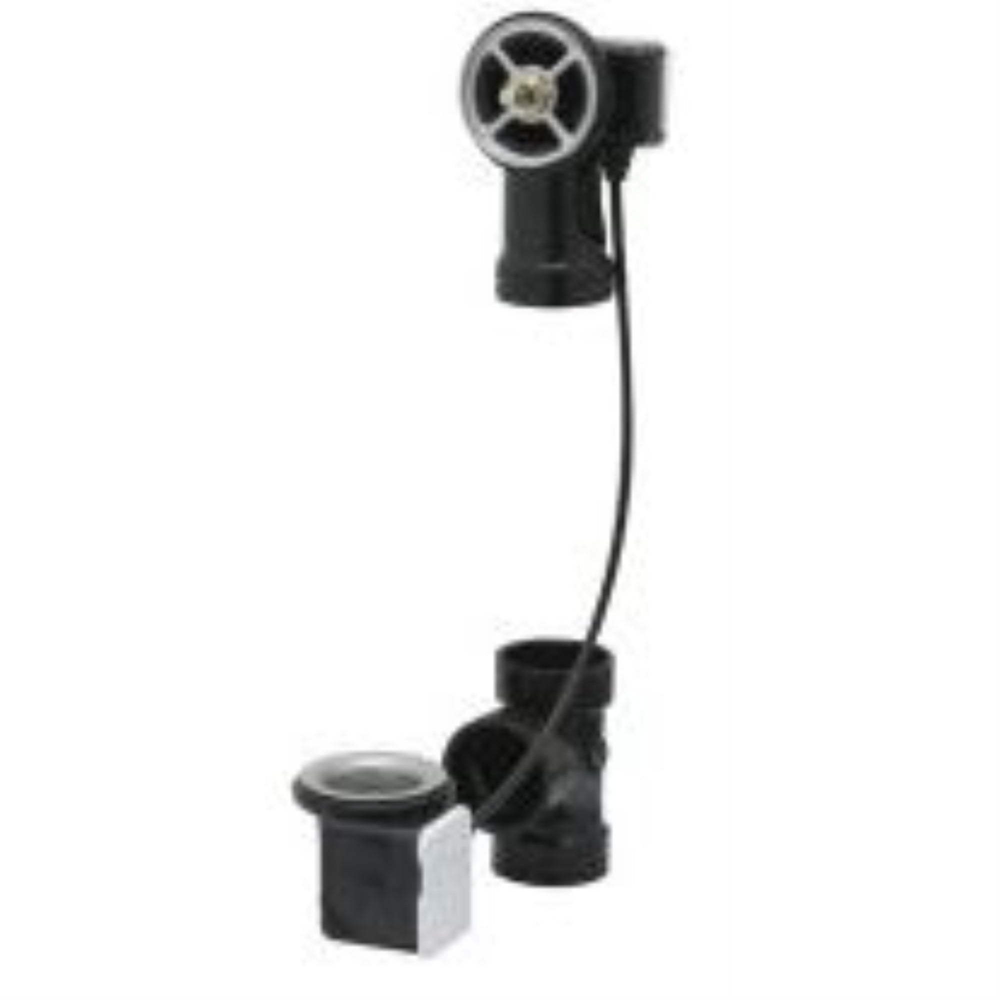 Geberit Bathtub Drain With Turn Handle Actuation, D52, Length 68 Cm