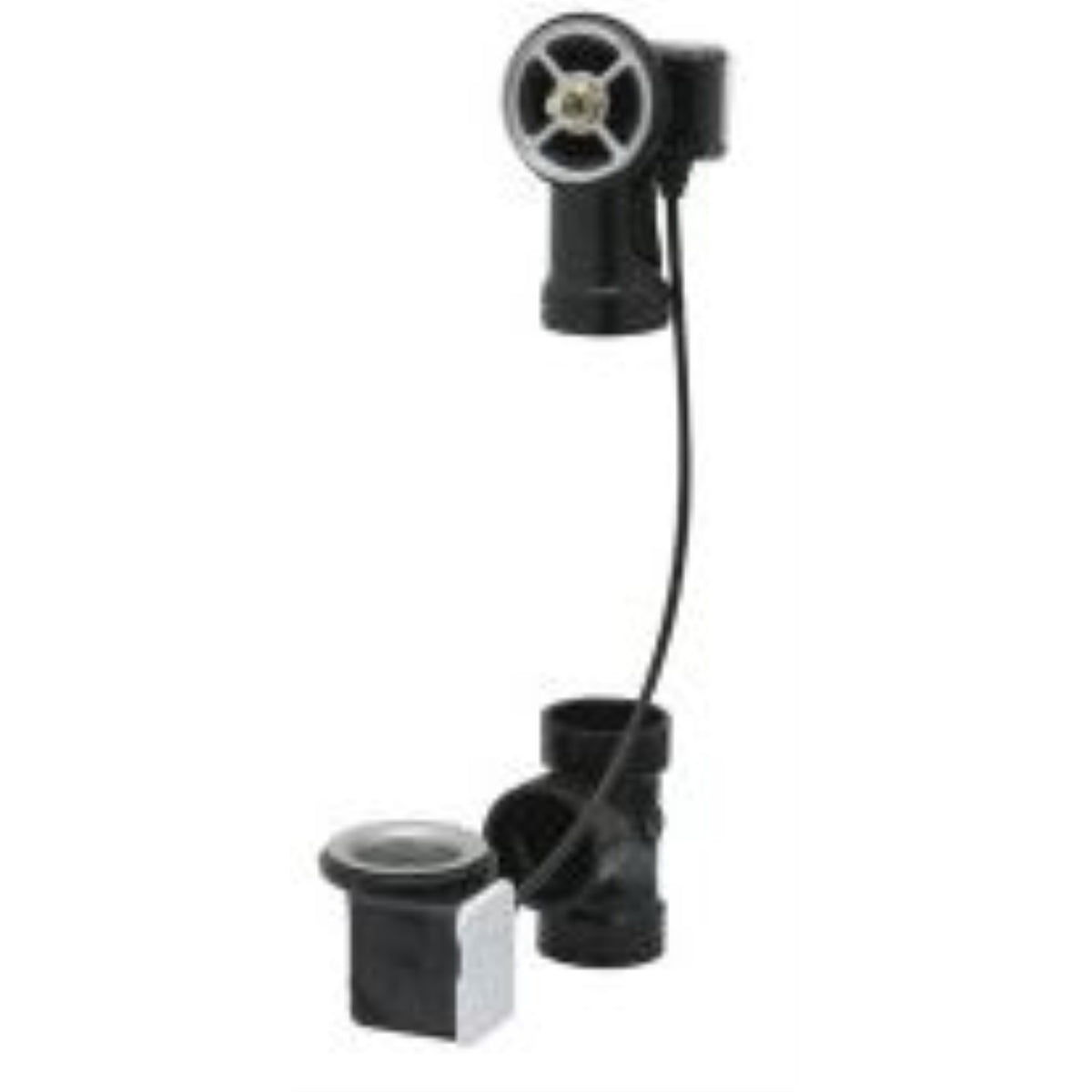 Geberit Bathtub Drain With Turn Handle Actuation, D52, Length 68 Cm