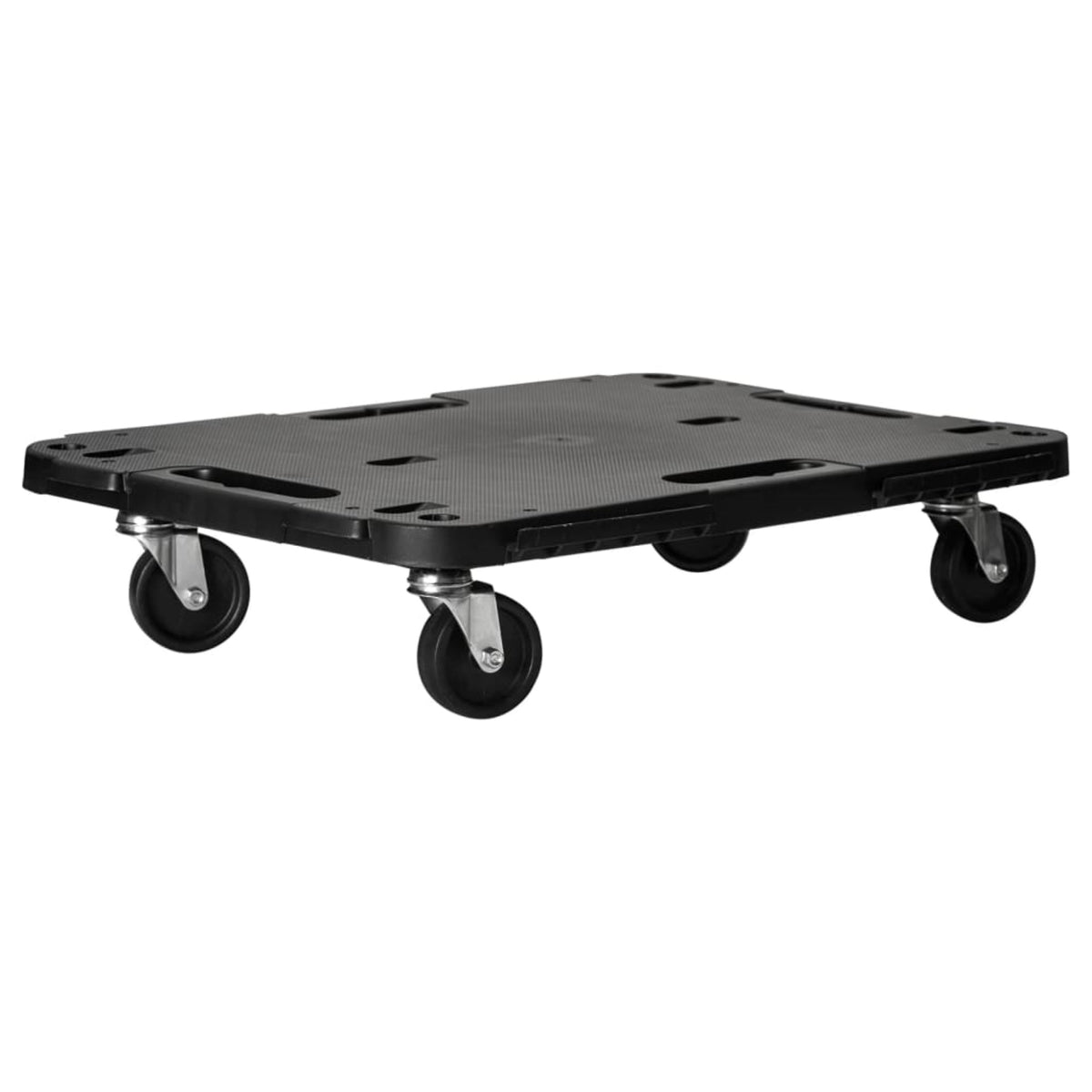 Vidaxl Transport Trolley Black 22.8'X15'X4.7' Pp