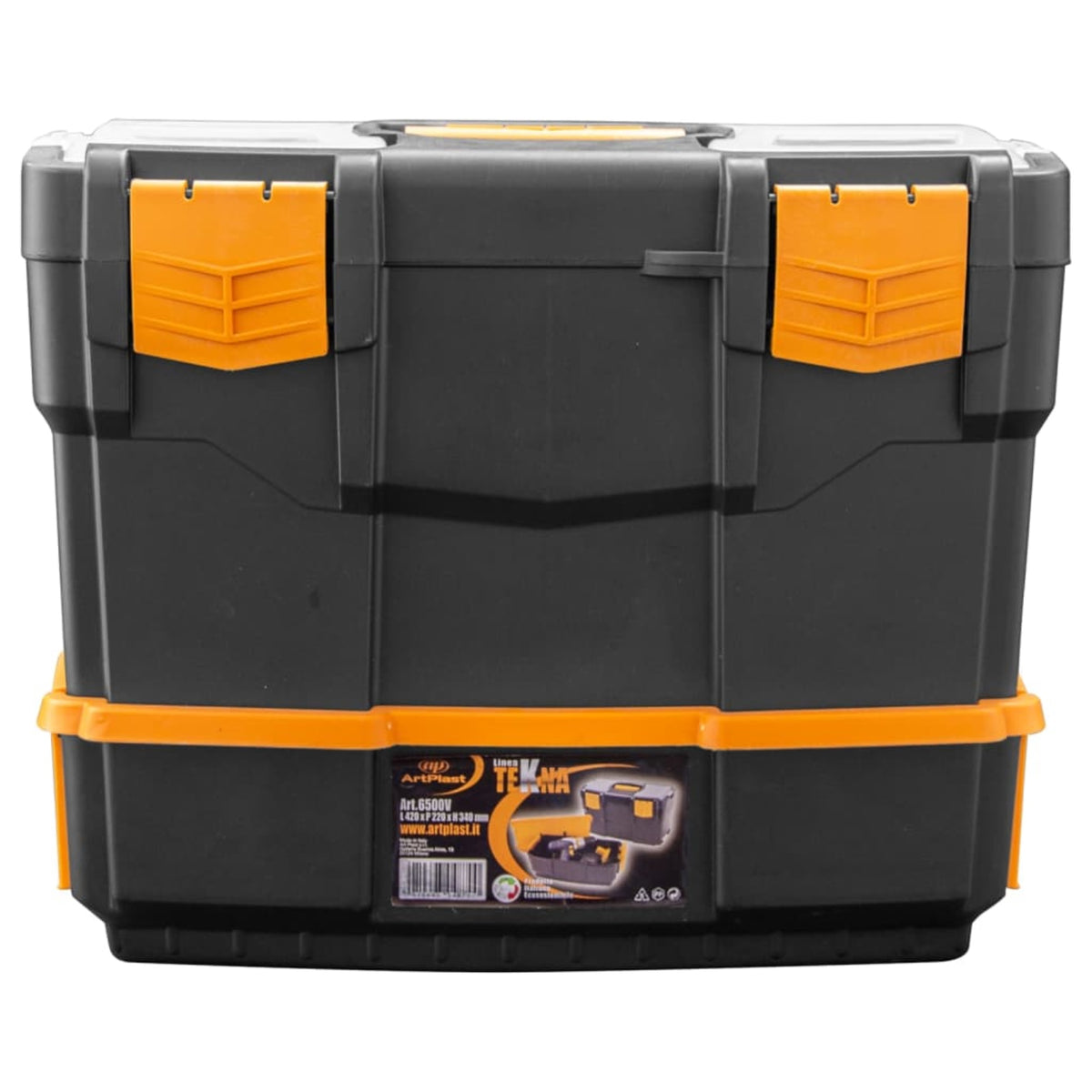 Vidaxl Tool Box 16.5'X8.7'X13.4' Pp