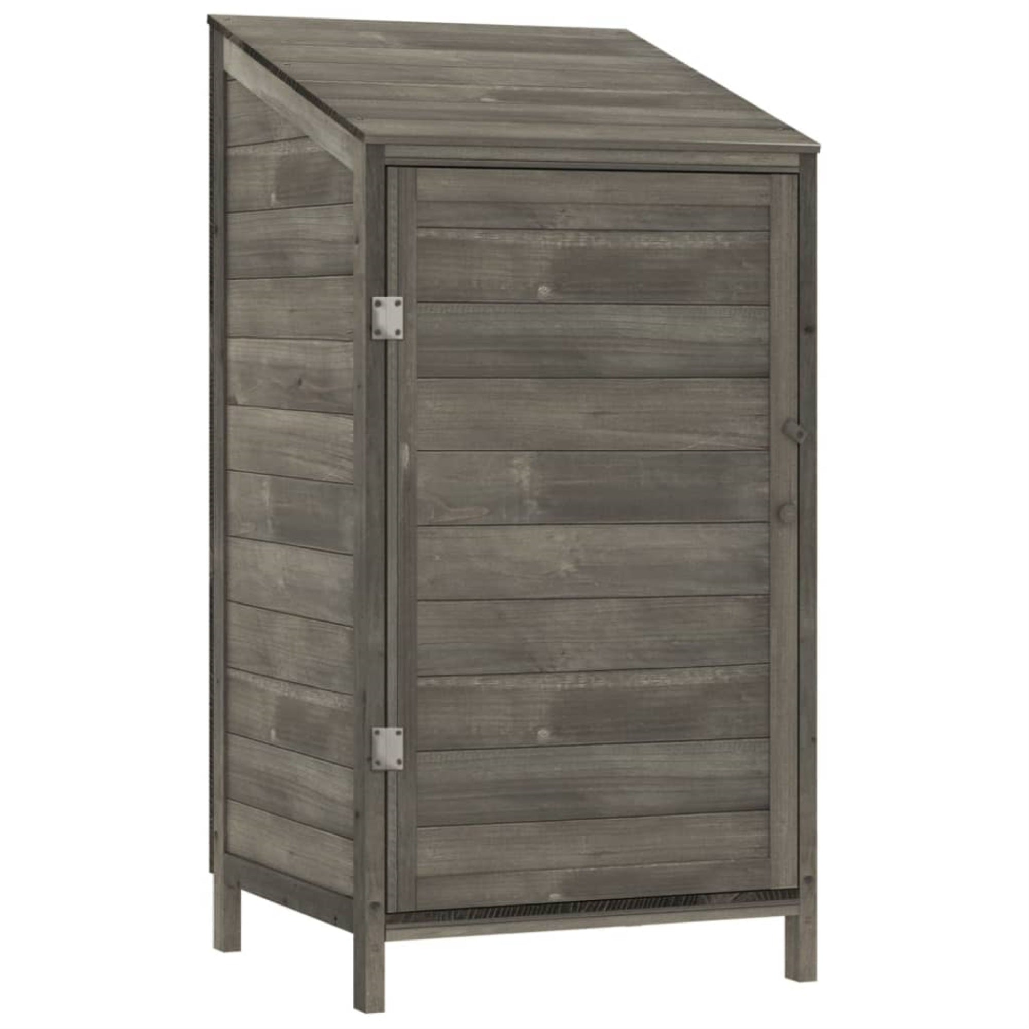 Vidaxl Garden Shed Anthracite 21.7'X20.5'X44.1' Solid Wood Fir