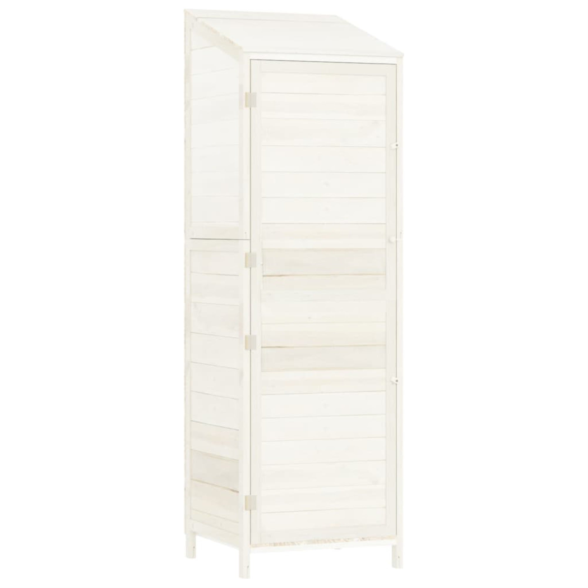Vidaxl Garden Shed White 21.7'X20.5'X68.7' Solid Wood Fir