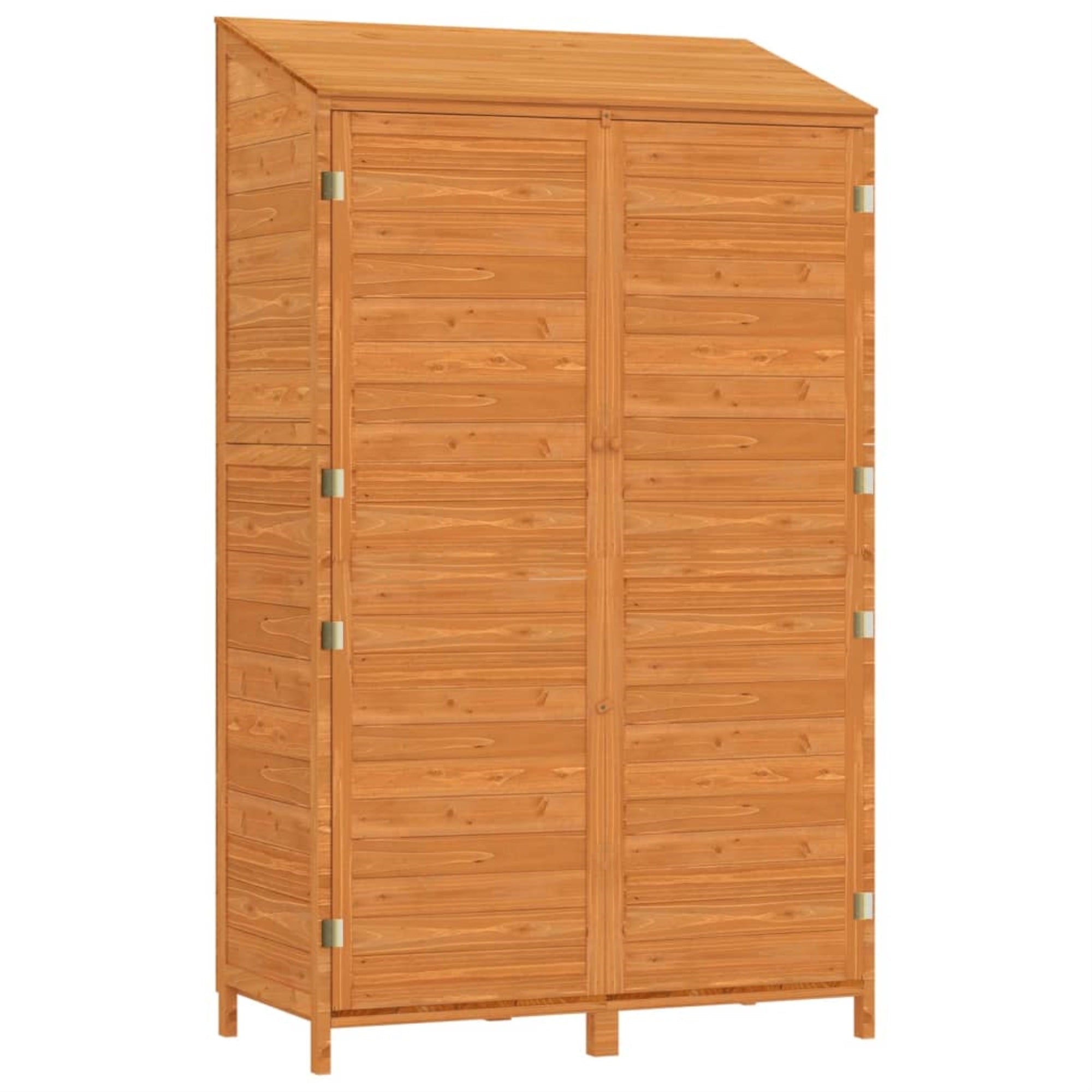 Vidaxl Garden Shed Brown 40.2'X20.5'X68.7' Solid Wood Fir