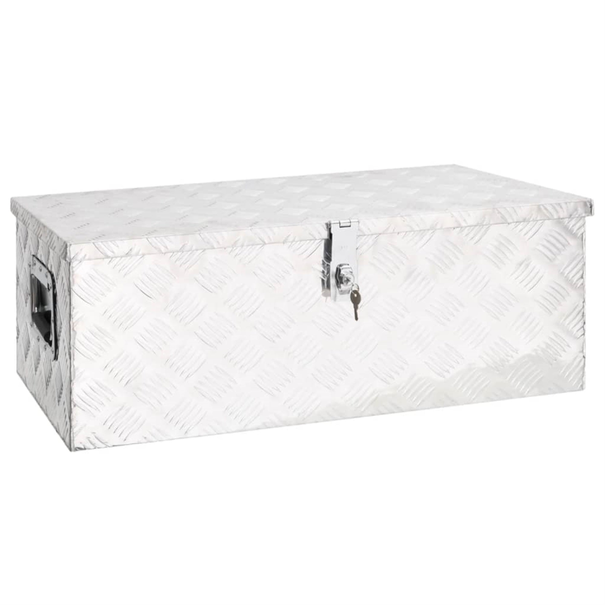 Vidaxl Storage Box Silver 31.5'X15.4'X11.8' Aluminum