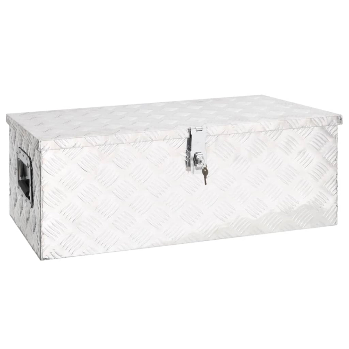 Vidaxl Storage Box Silver 31.5'X15.4'X11.8' Aluminum
