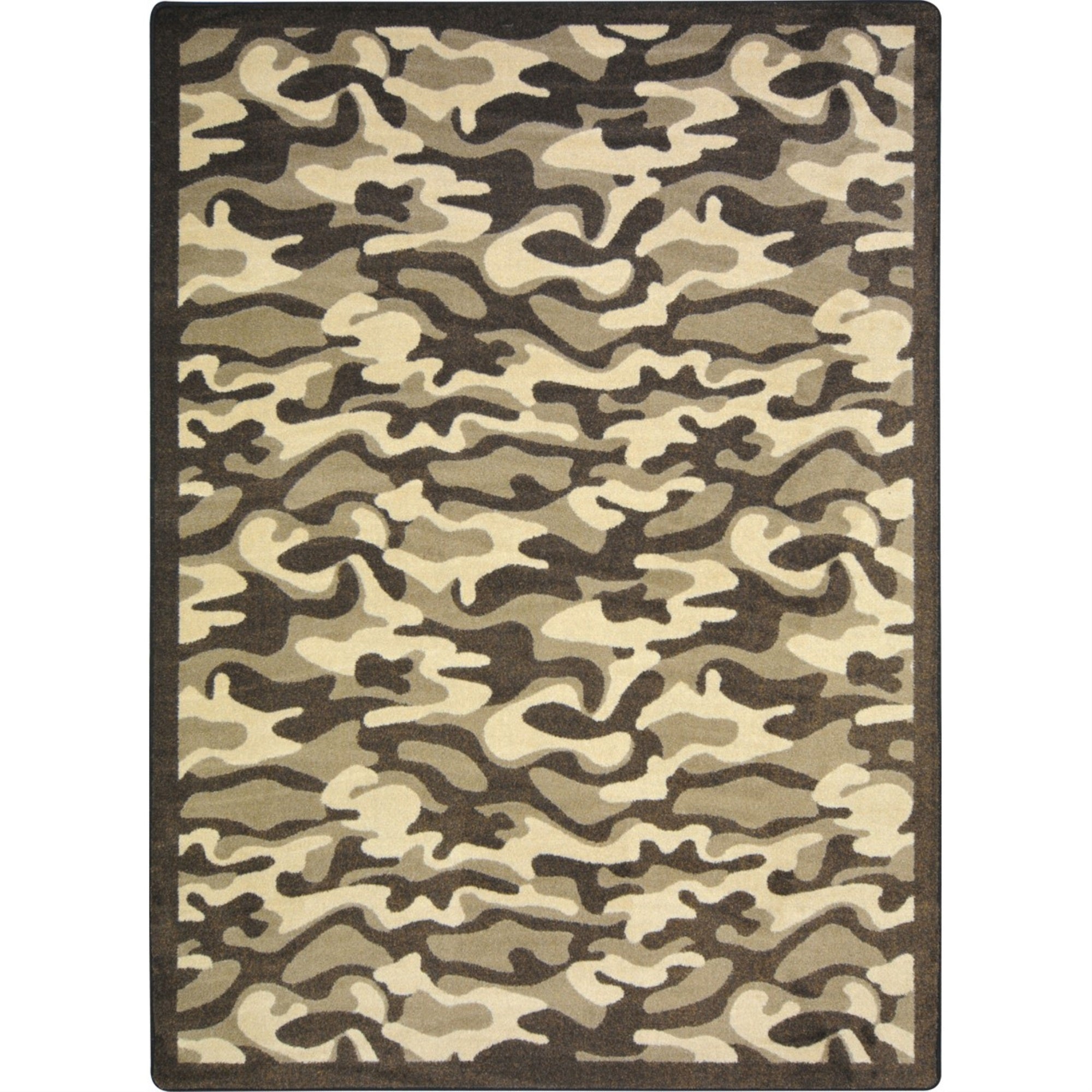 Funky Camo 78 x 109??area rug in color Desert