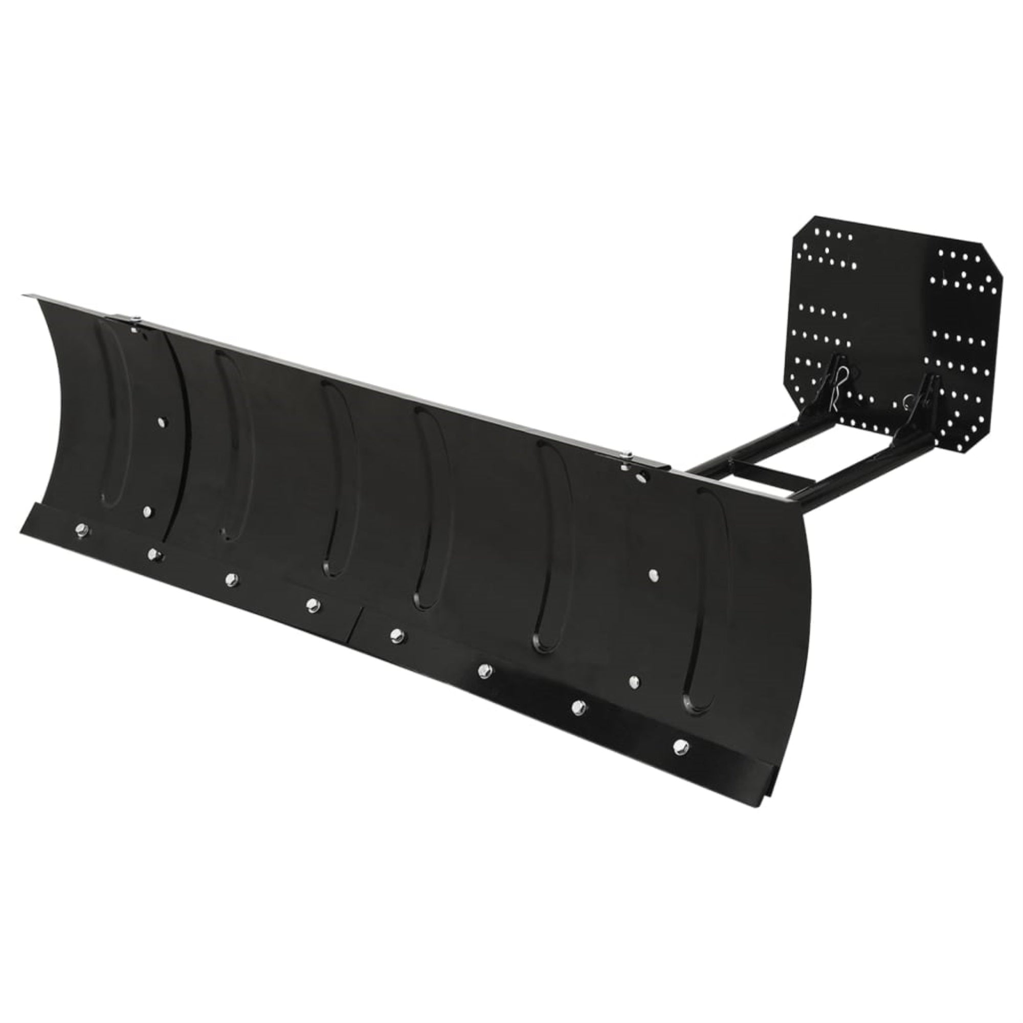 Vidaxl Snow Plough For Atv 59.1'X15' Black