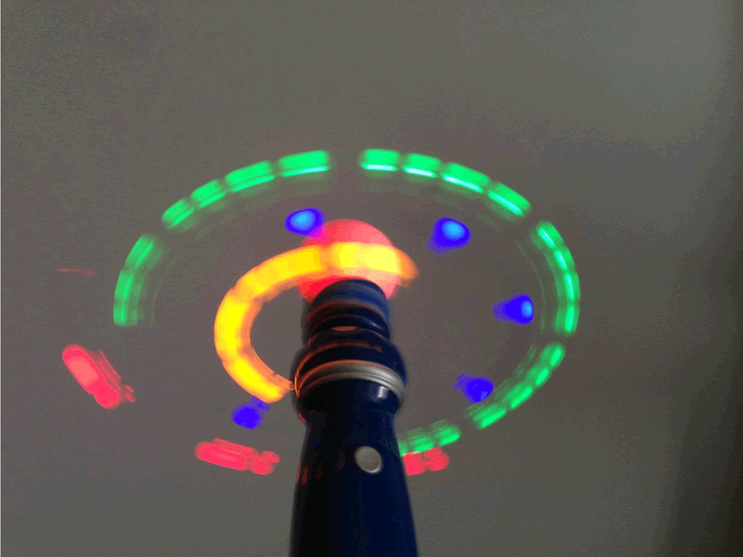LED Crystal Prism Ball Orbiting Wand