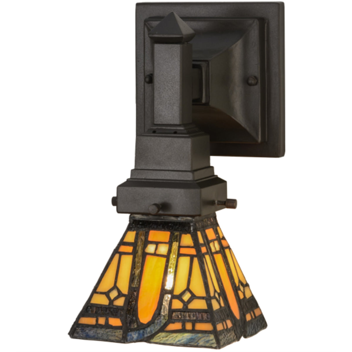 5'W Sierra Prairie Mission Wall Sconce