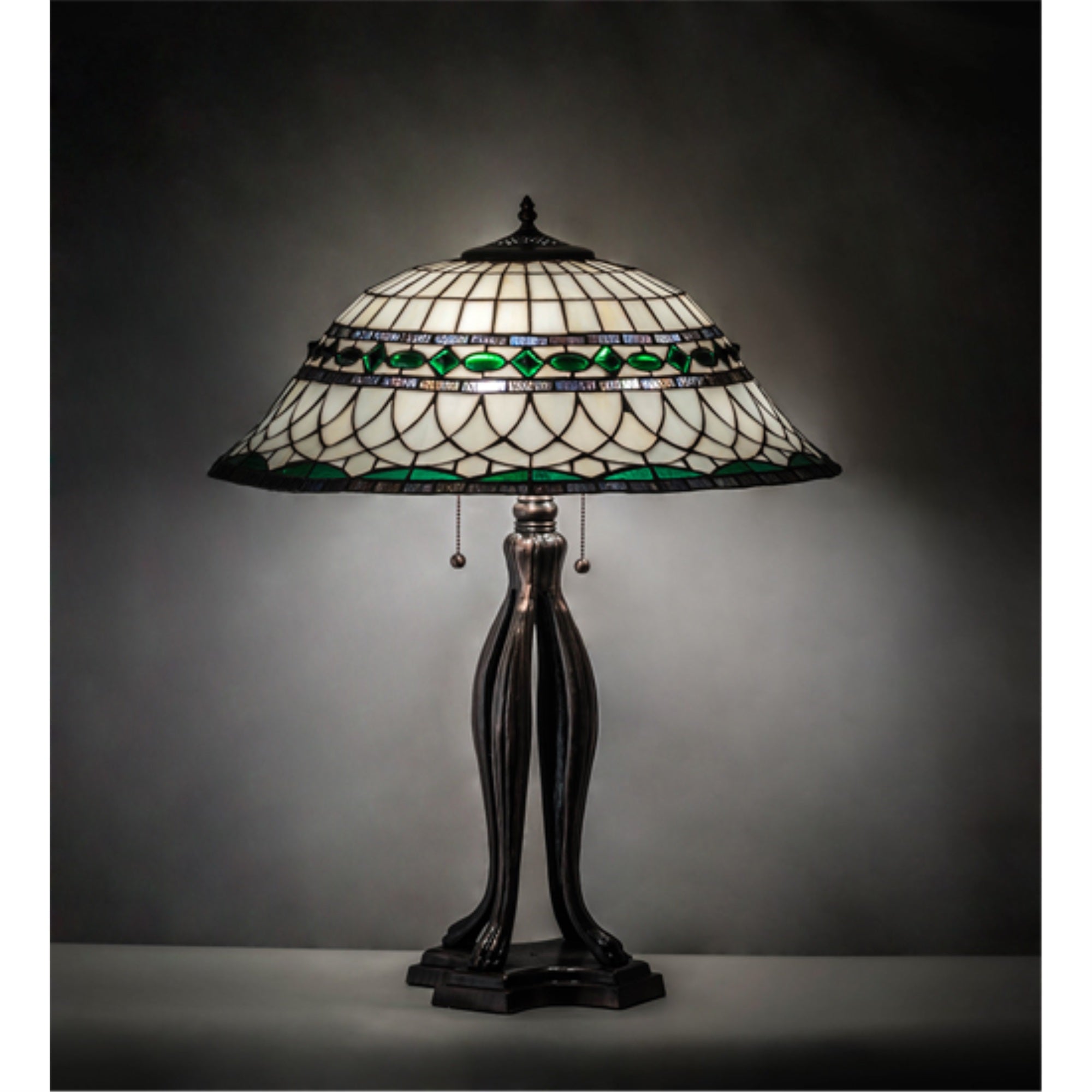 30' High Tiffany Roman Table Lamp