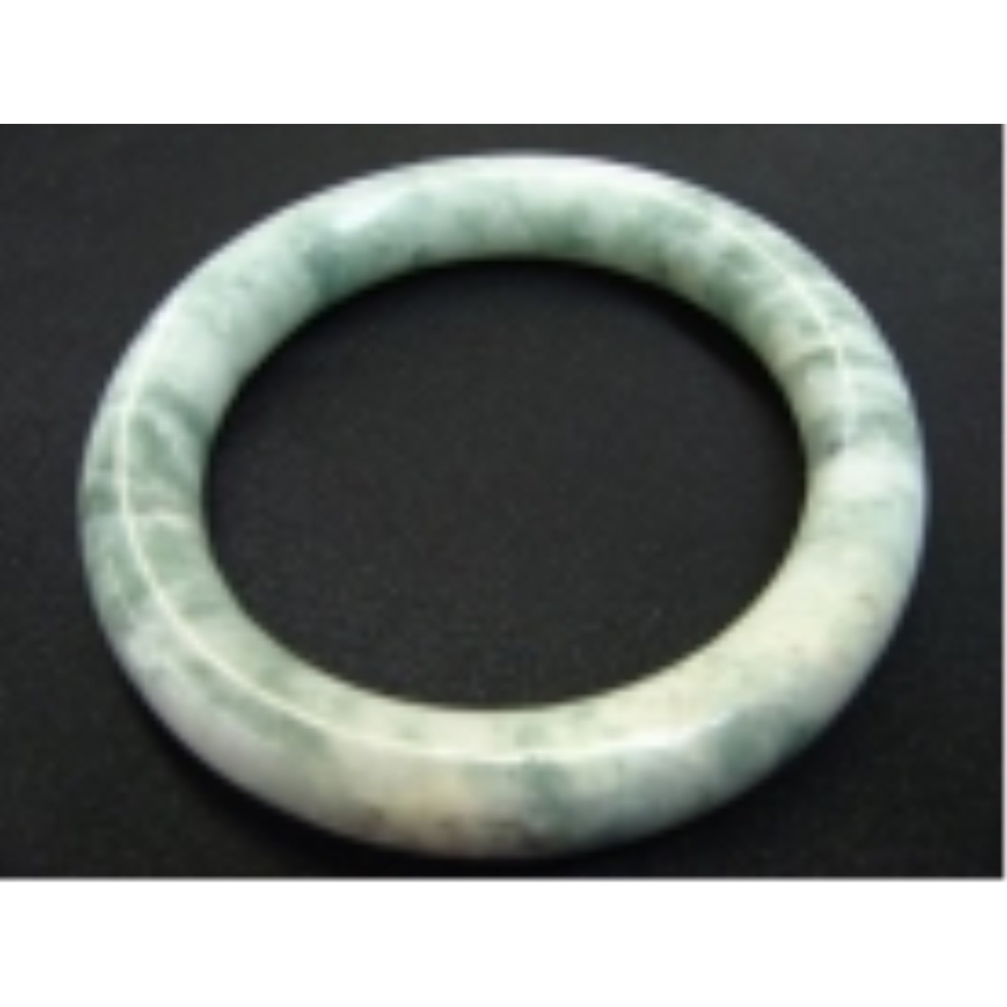 Round Inside Slip on Jade Bangles