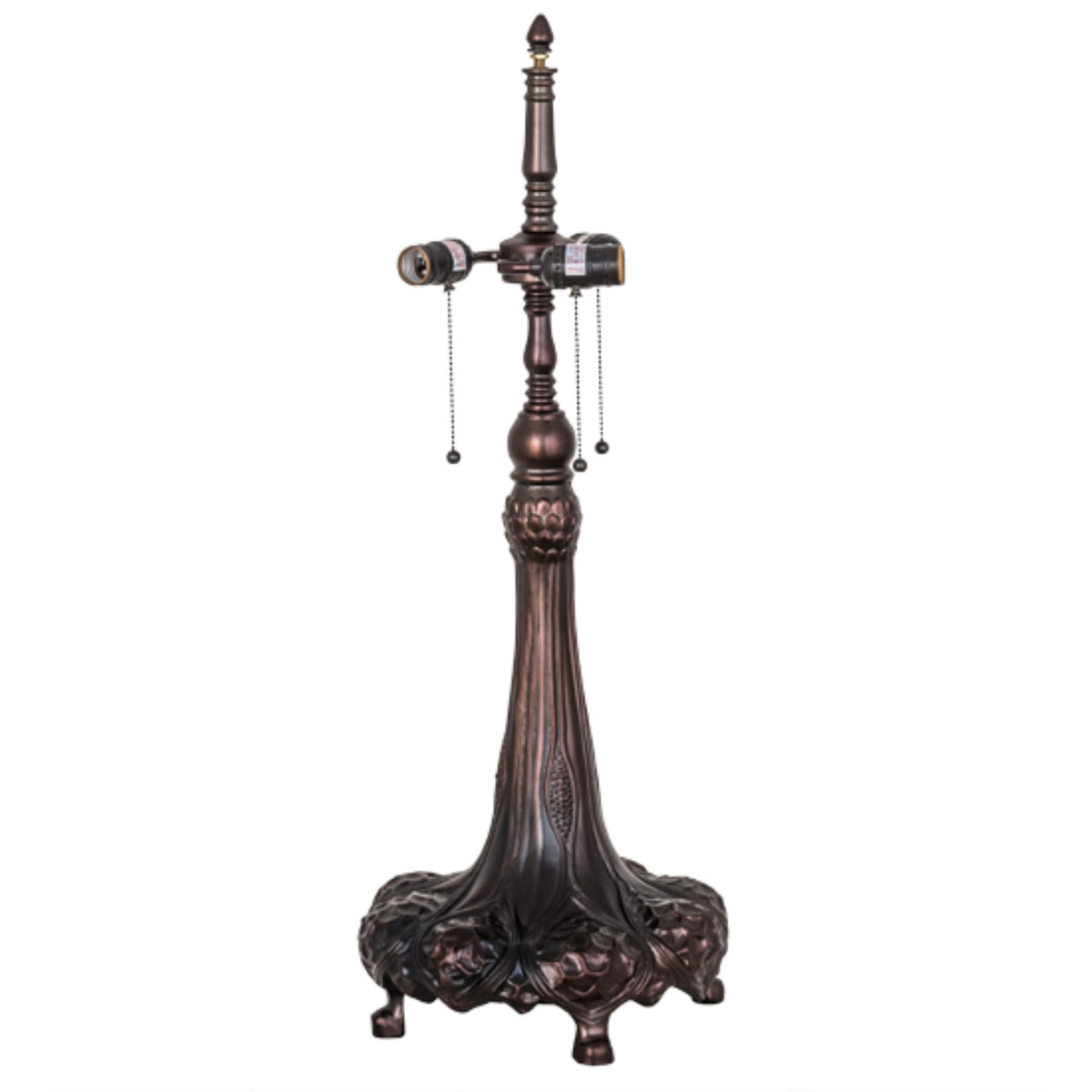 31' High Golden Lily 3 Light Table Base