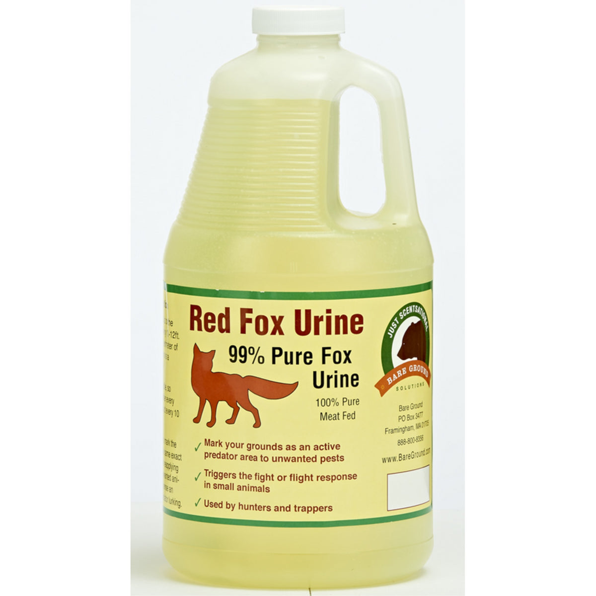 Just Scentsational Fox Urine Predator Scent Half Gallon – Virventures