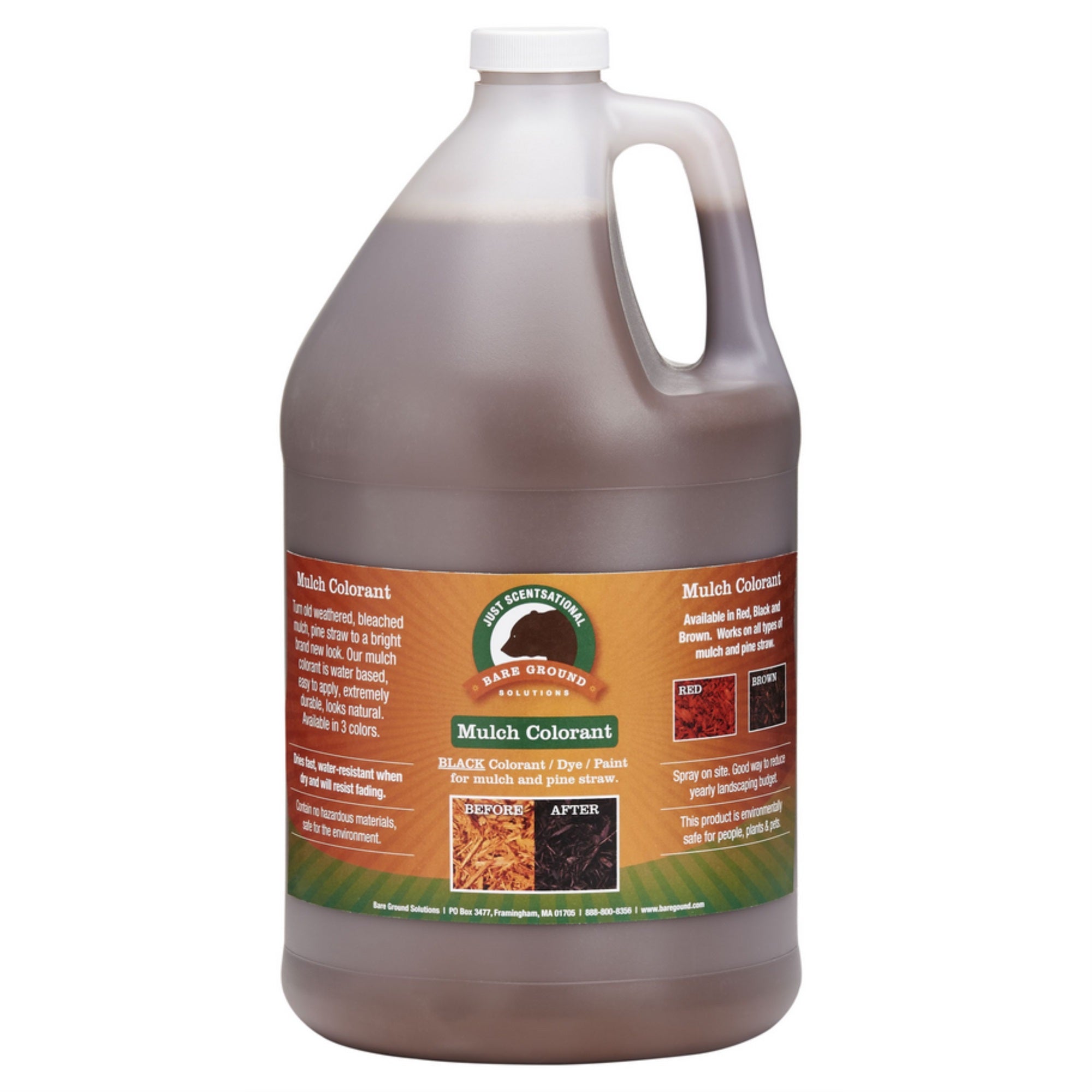 Just Scentsational Brown Bark Mulch Colorant Gallon