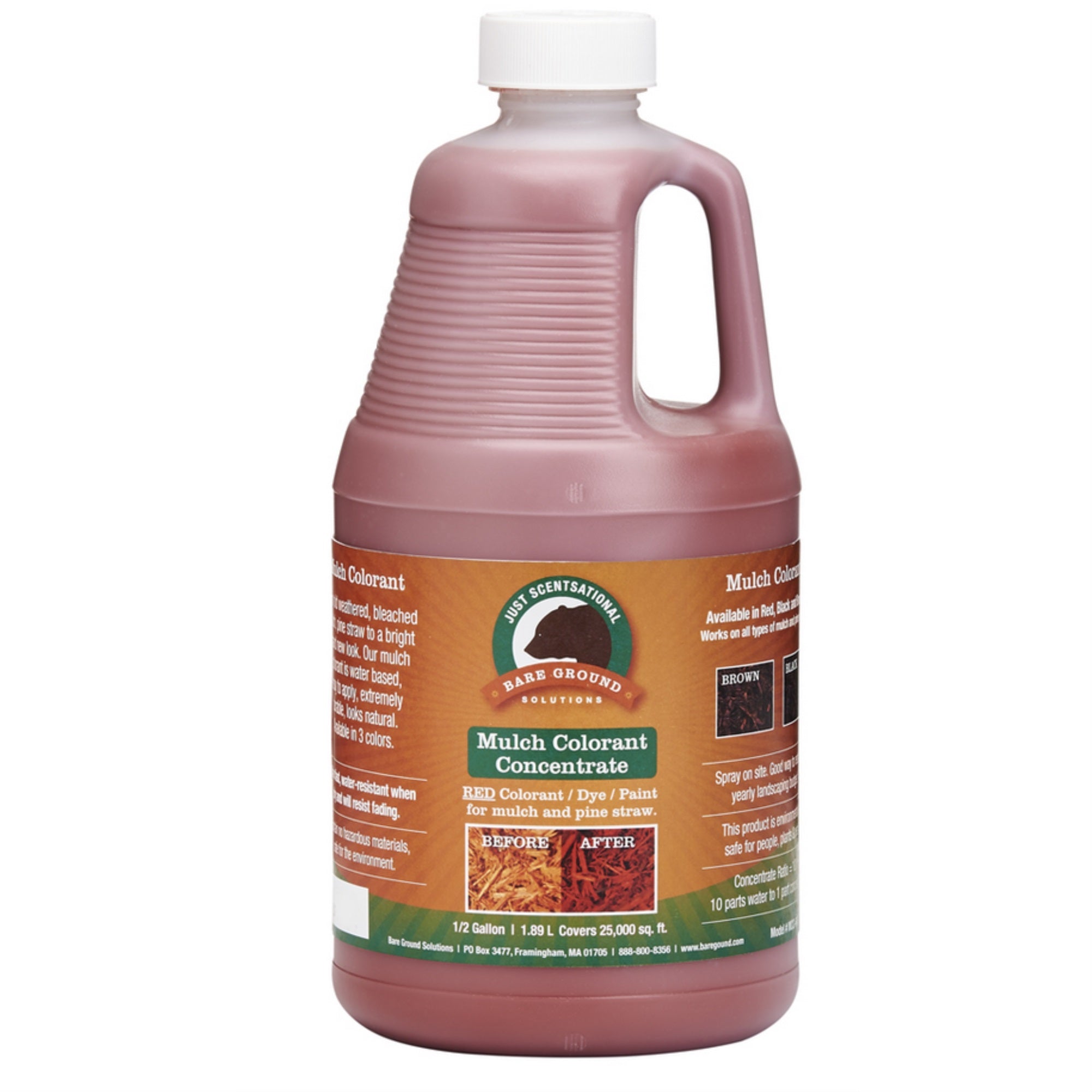 Just Scentsational Red Bark Mulch Colorant Concentrate Half Gallon
