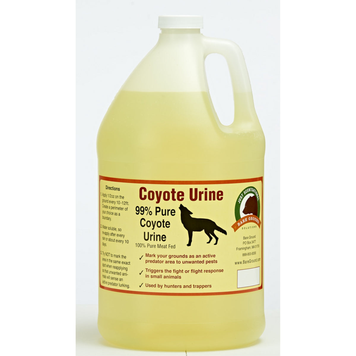 Just Scentsational Coyote Urine Predator Scent Gallon – Virventures