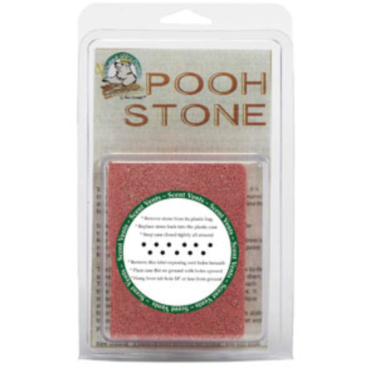 Just Scentsational Pooh Stone Outdoor Dog Trainer