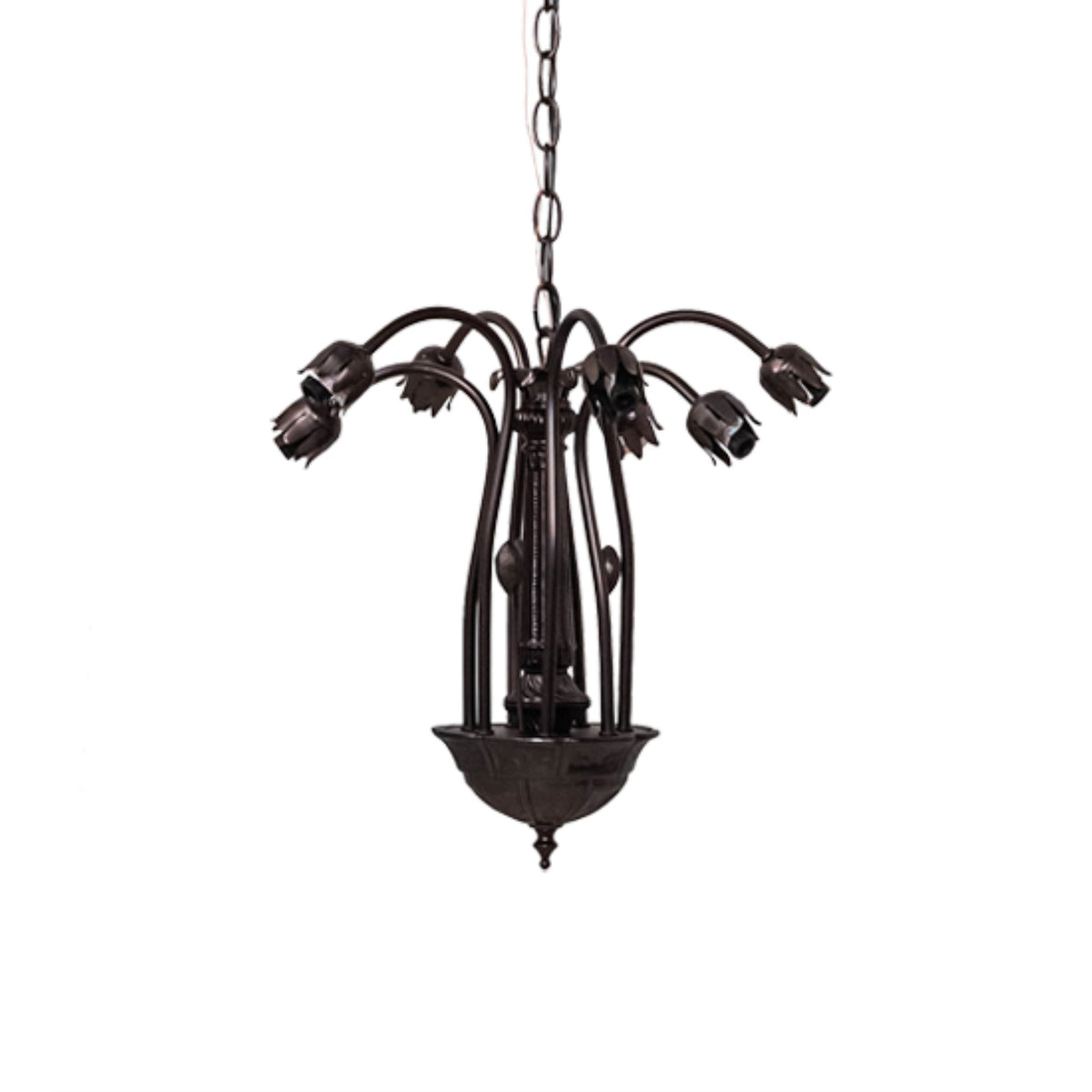 16' Wide Lily 7 Light Chandelier Hardware