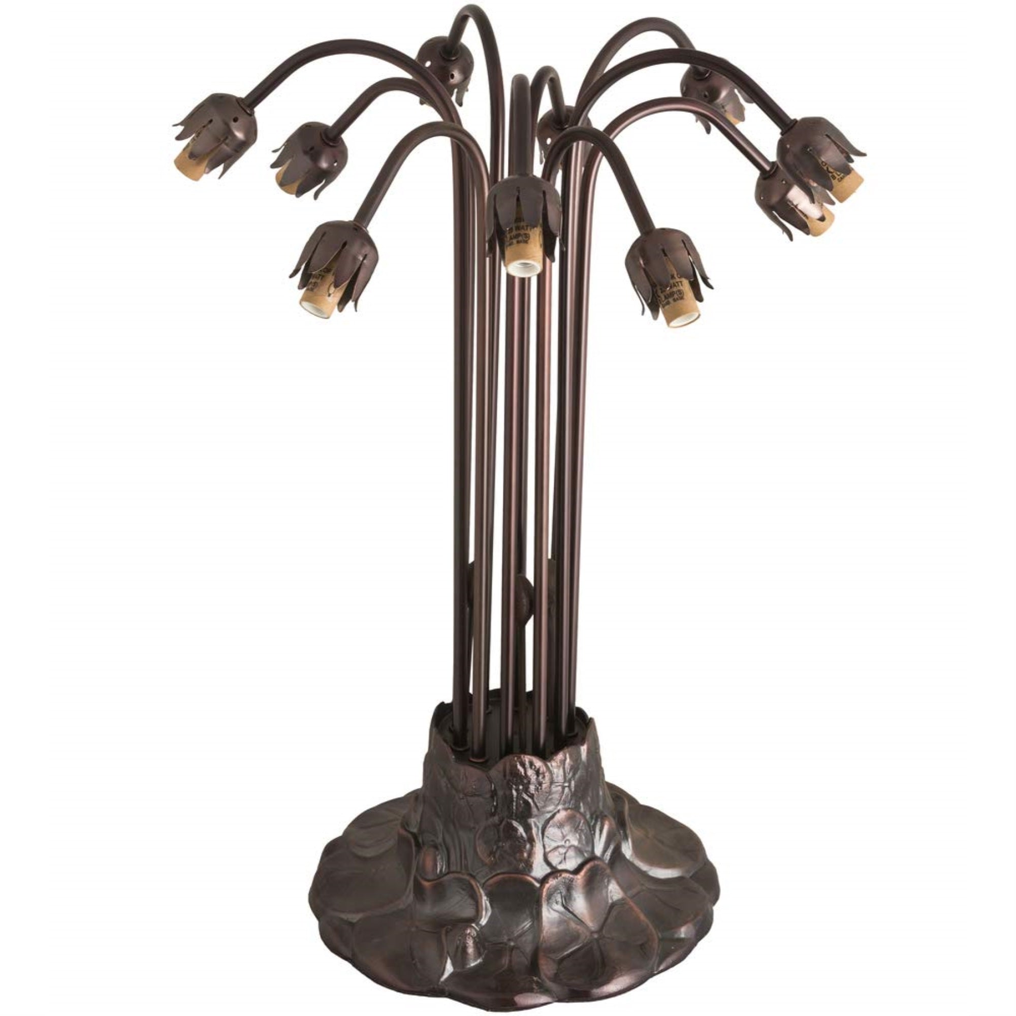 22' High Lily 10 Light Table Base