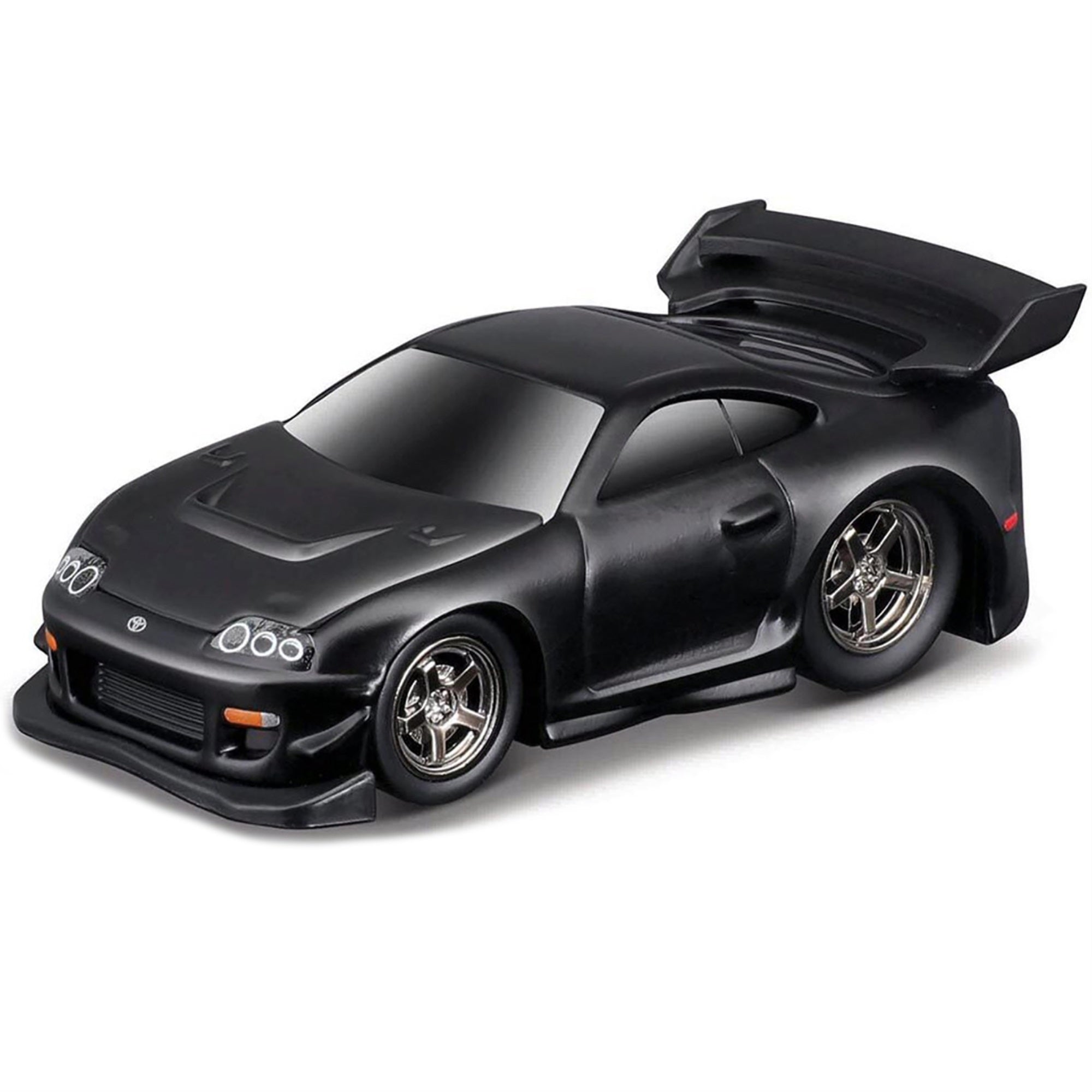 1995-97 Toyota Supra (Mk4) Matt Black 1/64 Diecast Model Car By Muscle Machines
