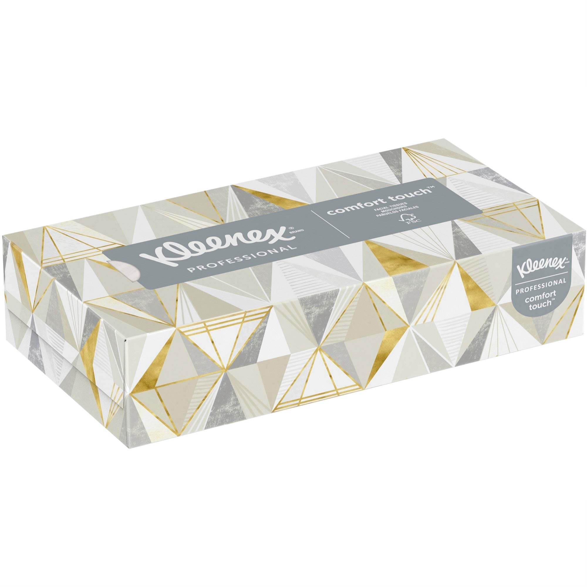 Kleenex Signal Facial Tissue, Flat Box, 125 Tissues
