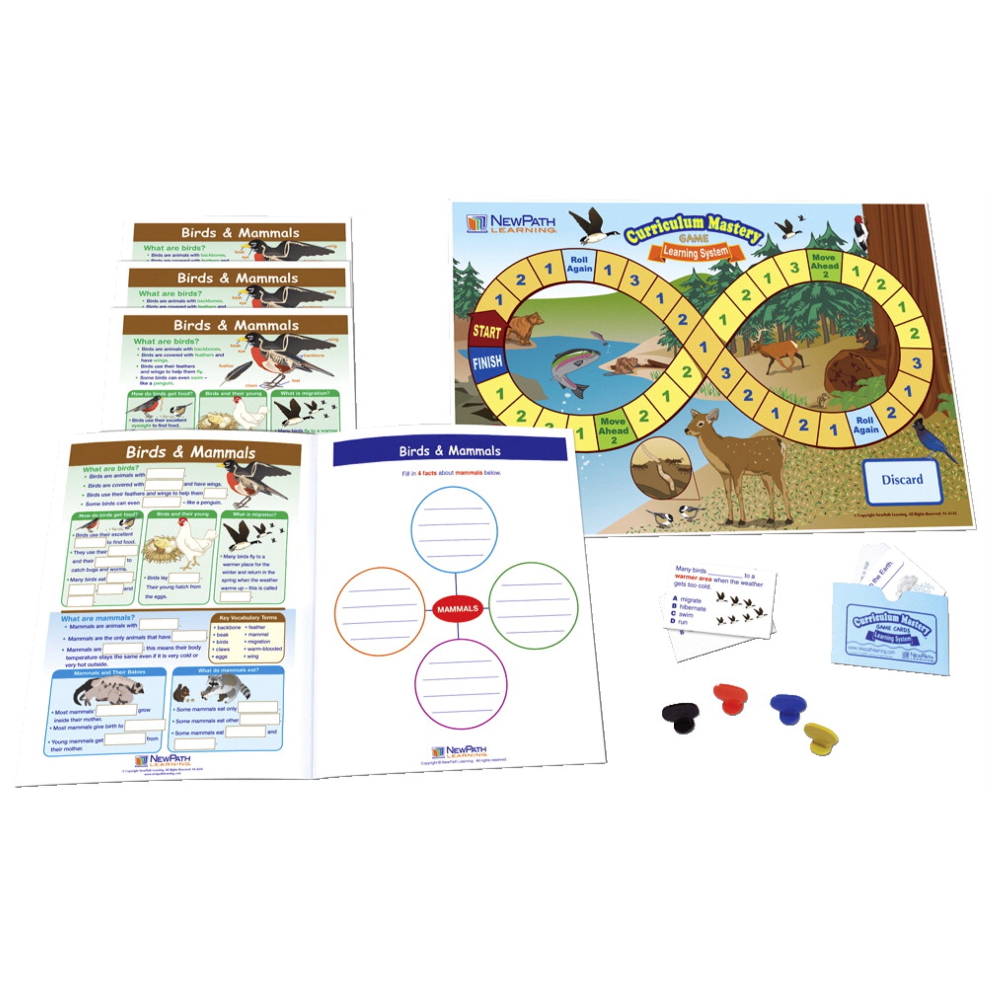Newpath Learning Birds And Mammals Learning Center, Grades 1-2
