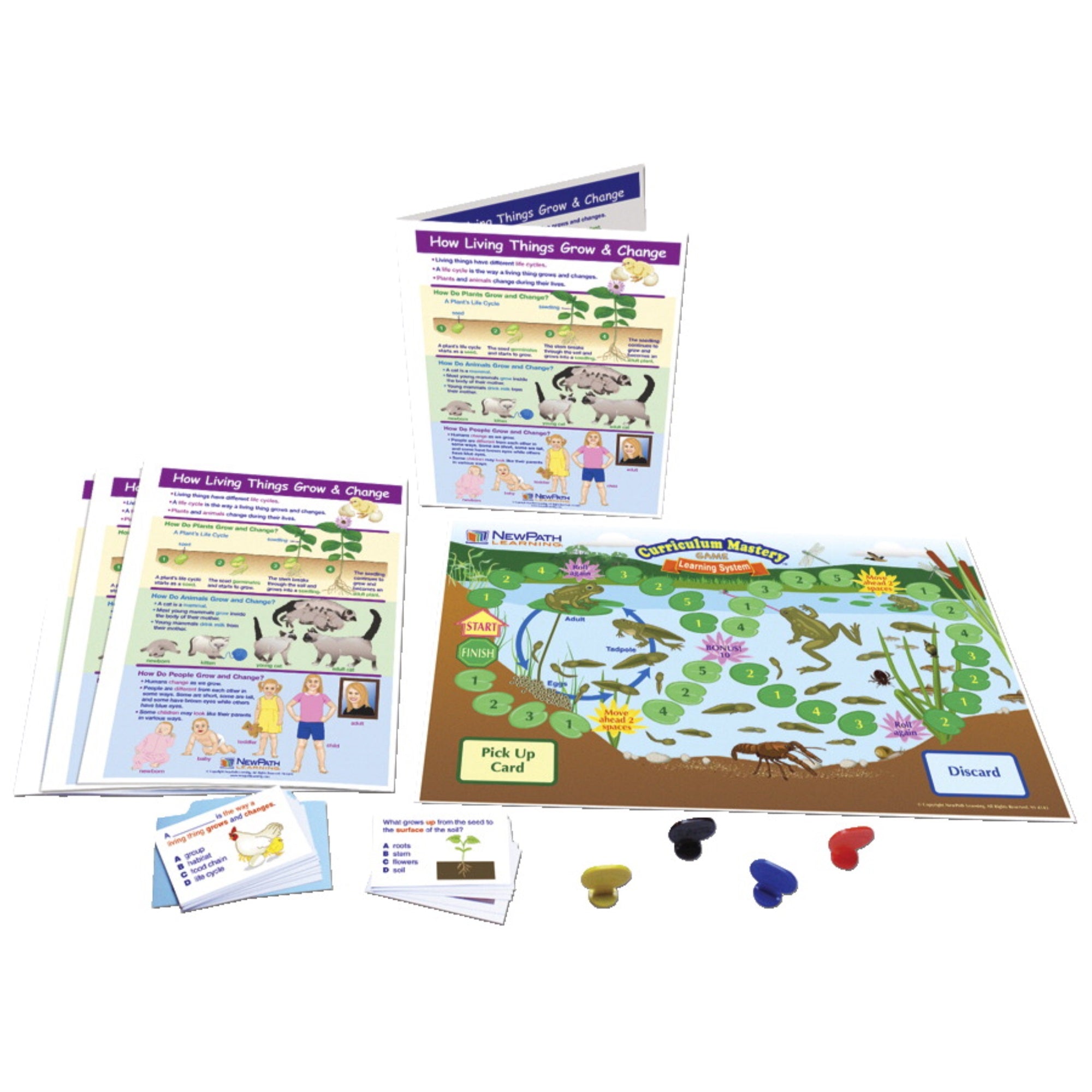 Newpath Learning How Living Things Grow And Change Learning Center, Grades 1-2