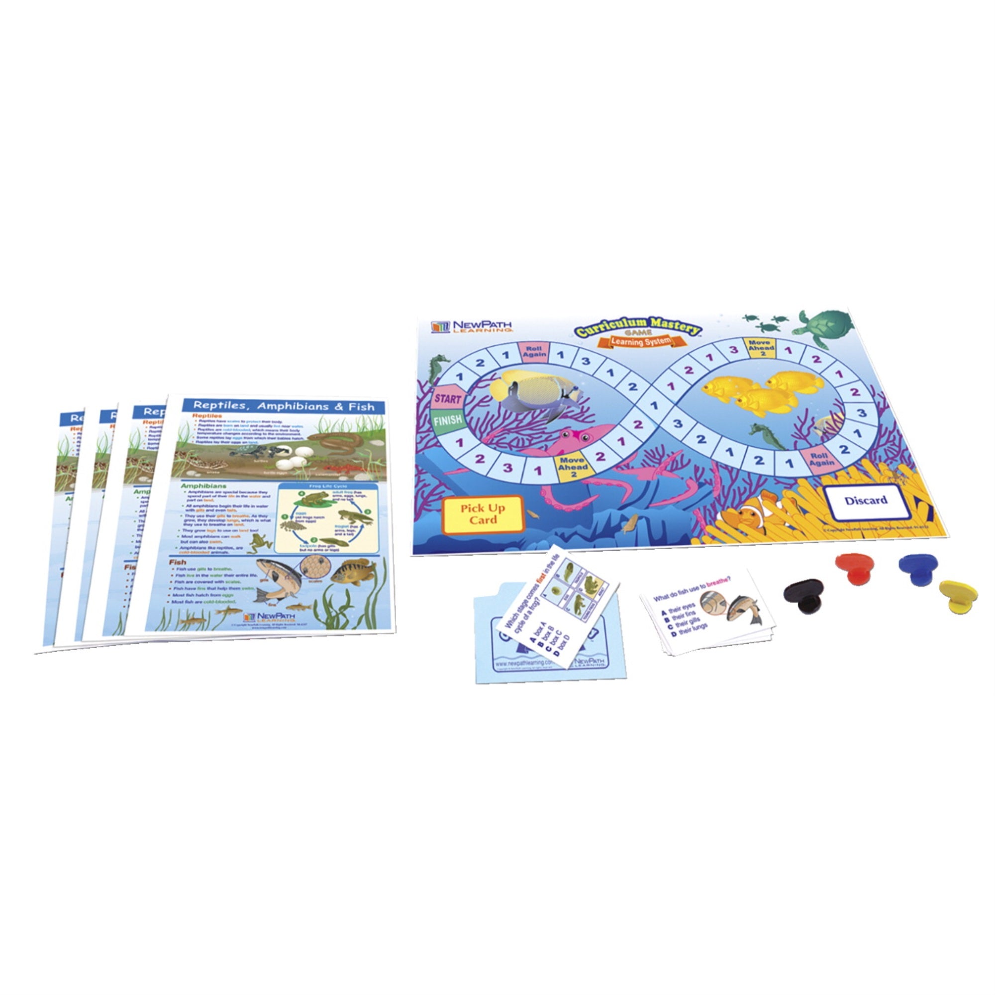 Newpath Learning Reptiles, Amphibians And Fish Learning Center, Grades 1-2