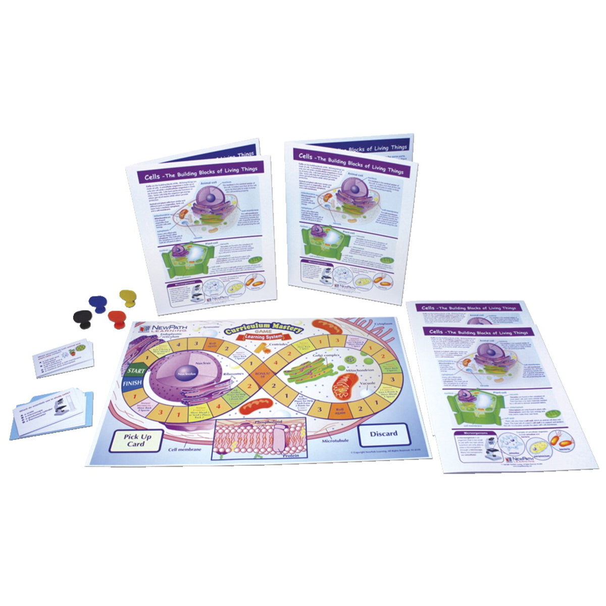 Newpath Learning Cells-The Building Blocks Of Living Things Learning Center, Grades 3-5