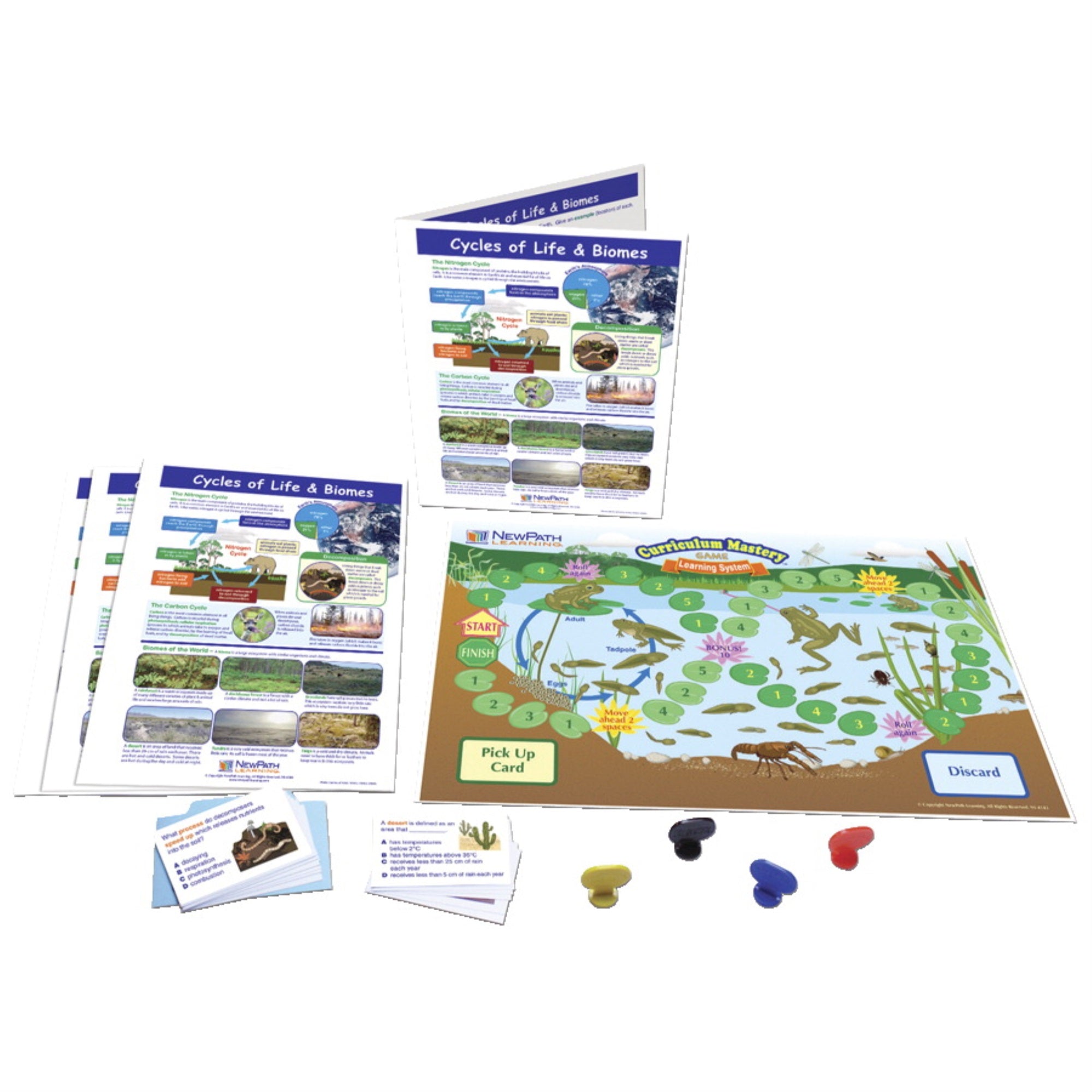 Newpath Learning Cycles Of Life And Biomes Learning Center, Grades 3-5
