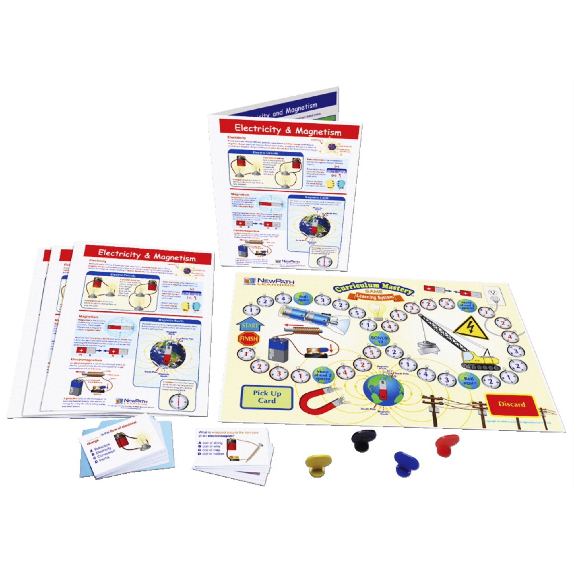 Newpath Learning Electricity And Magnetism Learning Center, Grades 3-5