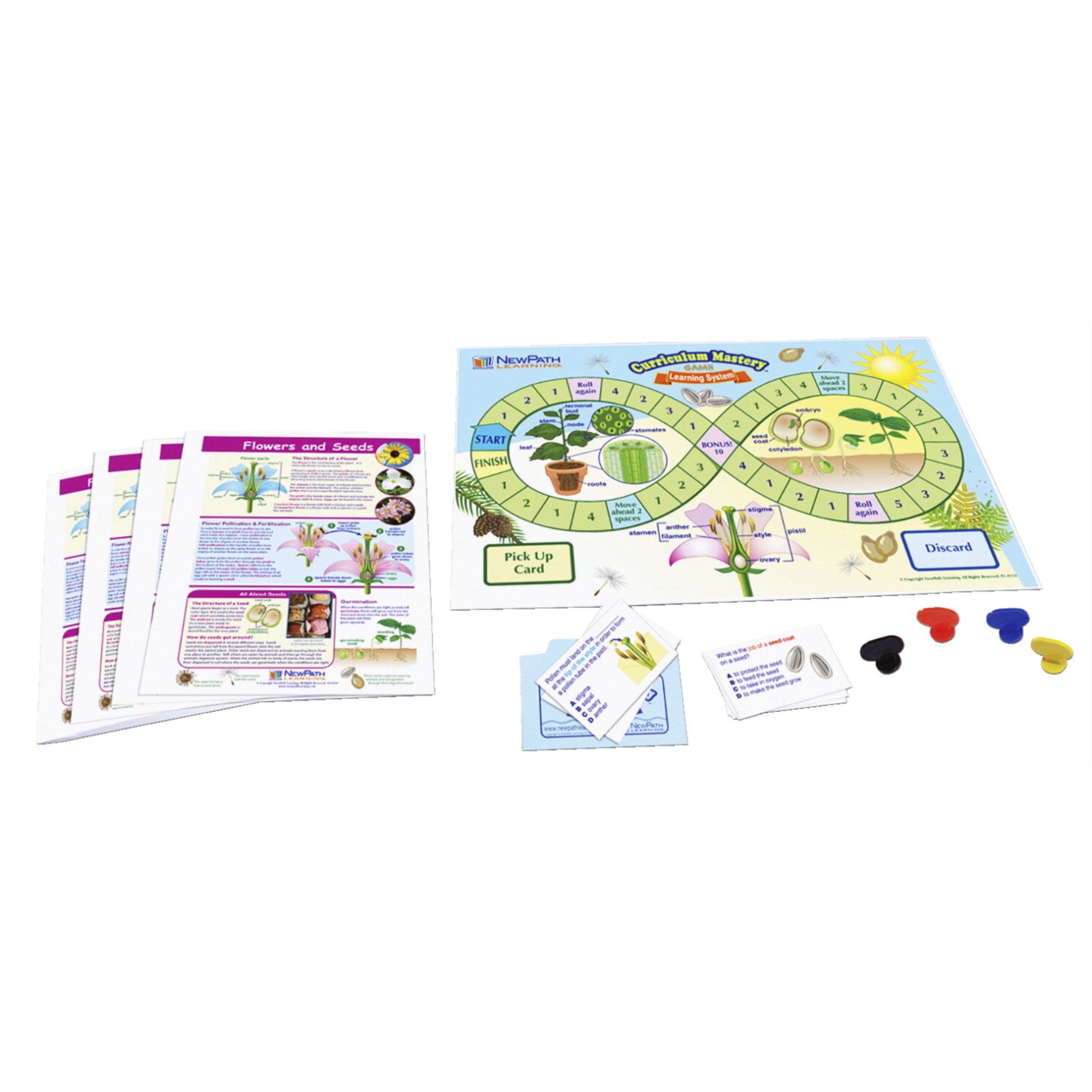 Newpath Learning Flowers And Seeds Learning Center, Grades 3-5