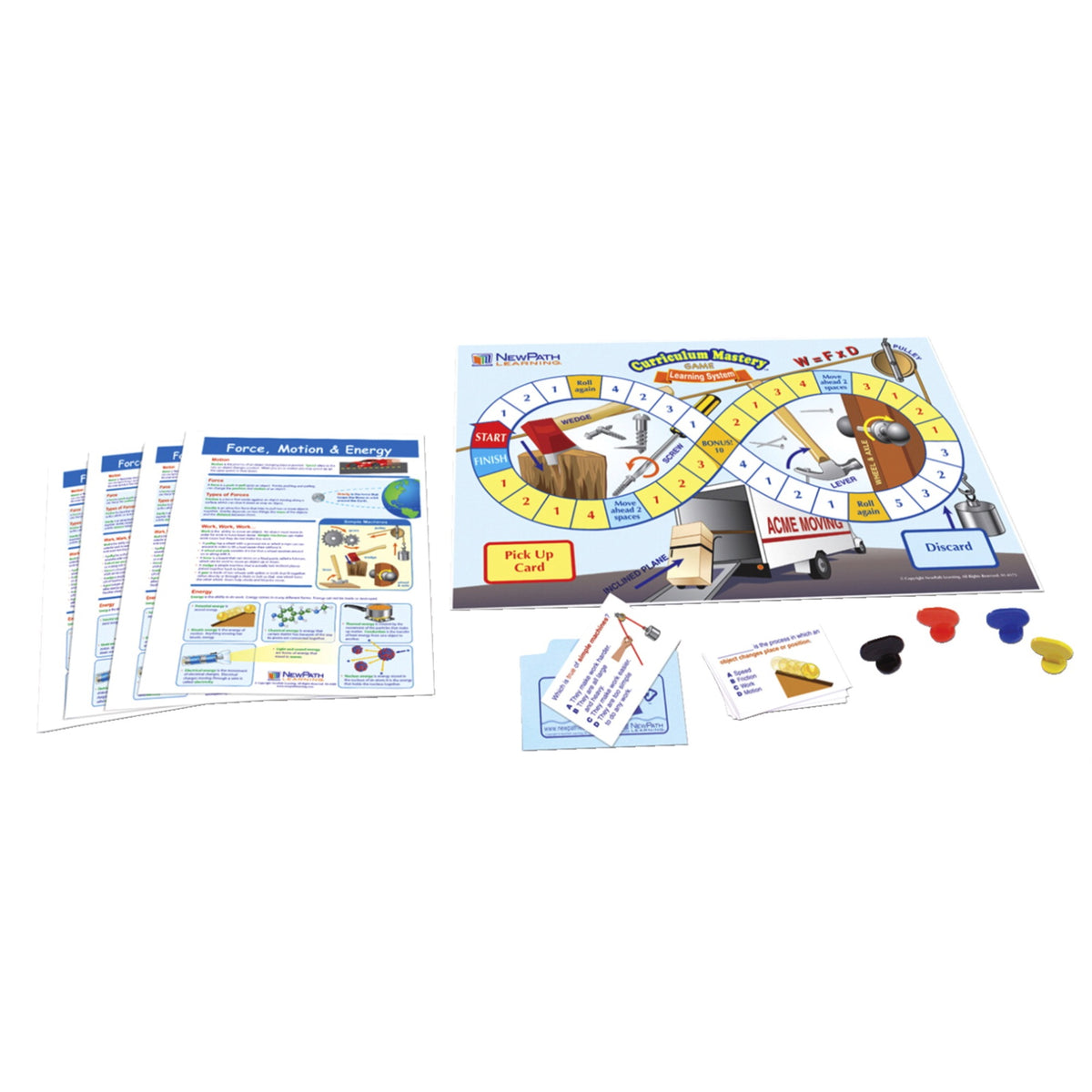 Newpath Learning Force, Motion And Energy Learning Center, Grades 3-5 ...