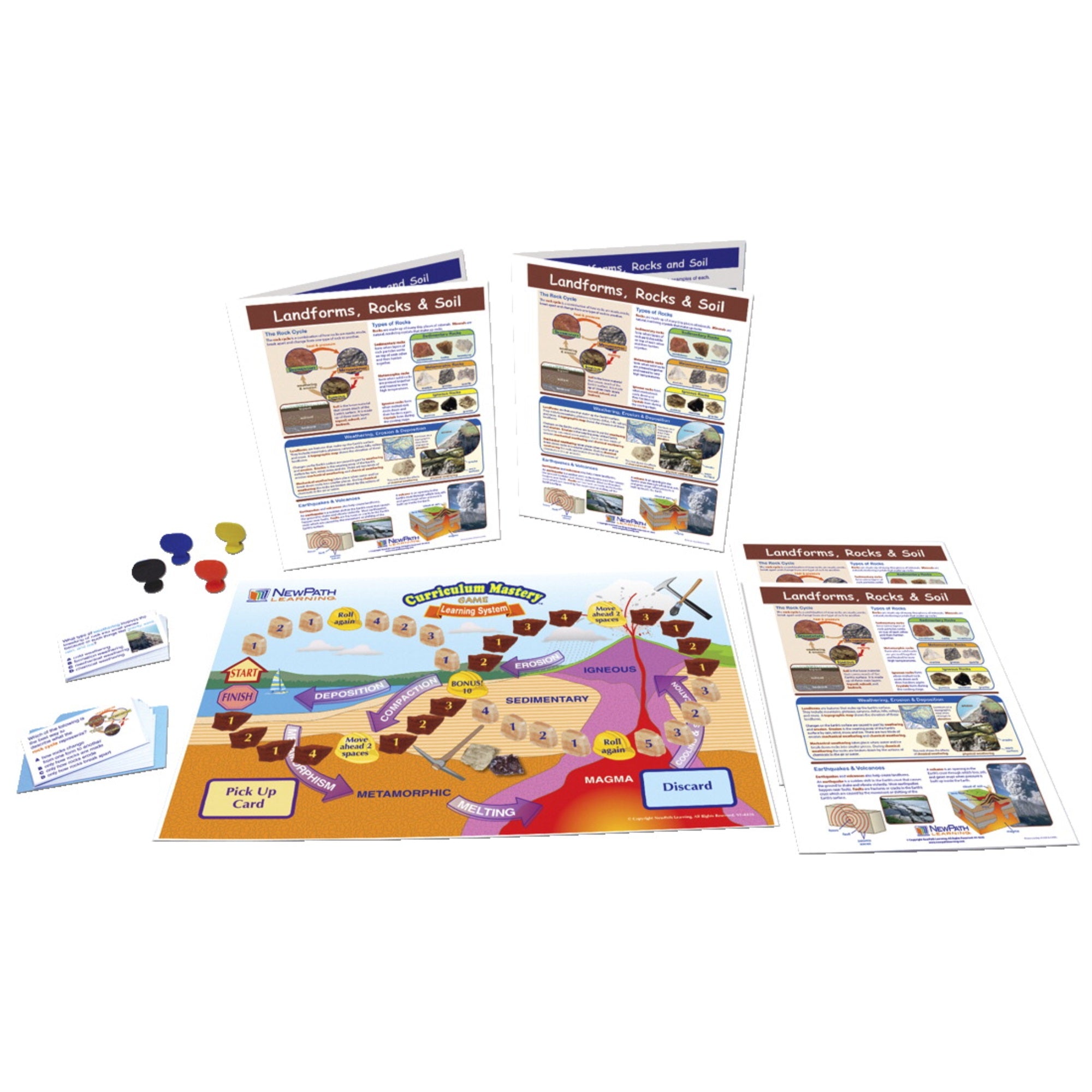 Newpath Landform, Rocks And Soil Learning Center, Grades 3 To 5