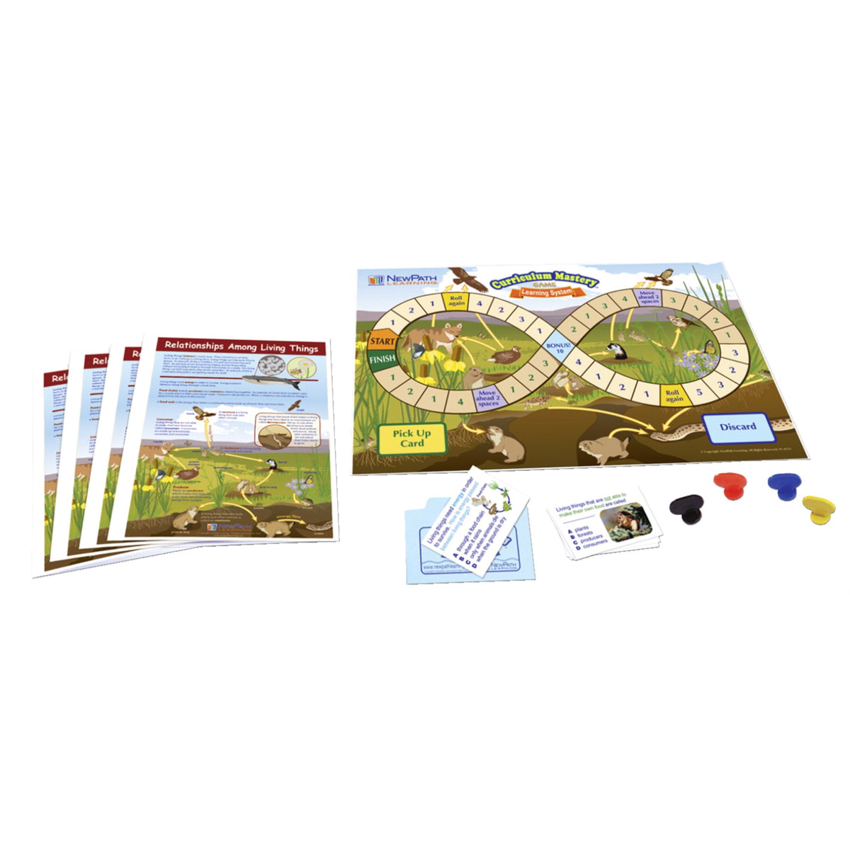 Newpath Learning Relationships Among Living Things Learning Center, Grades 3-5