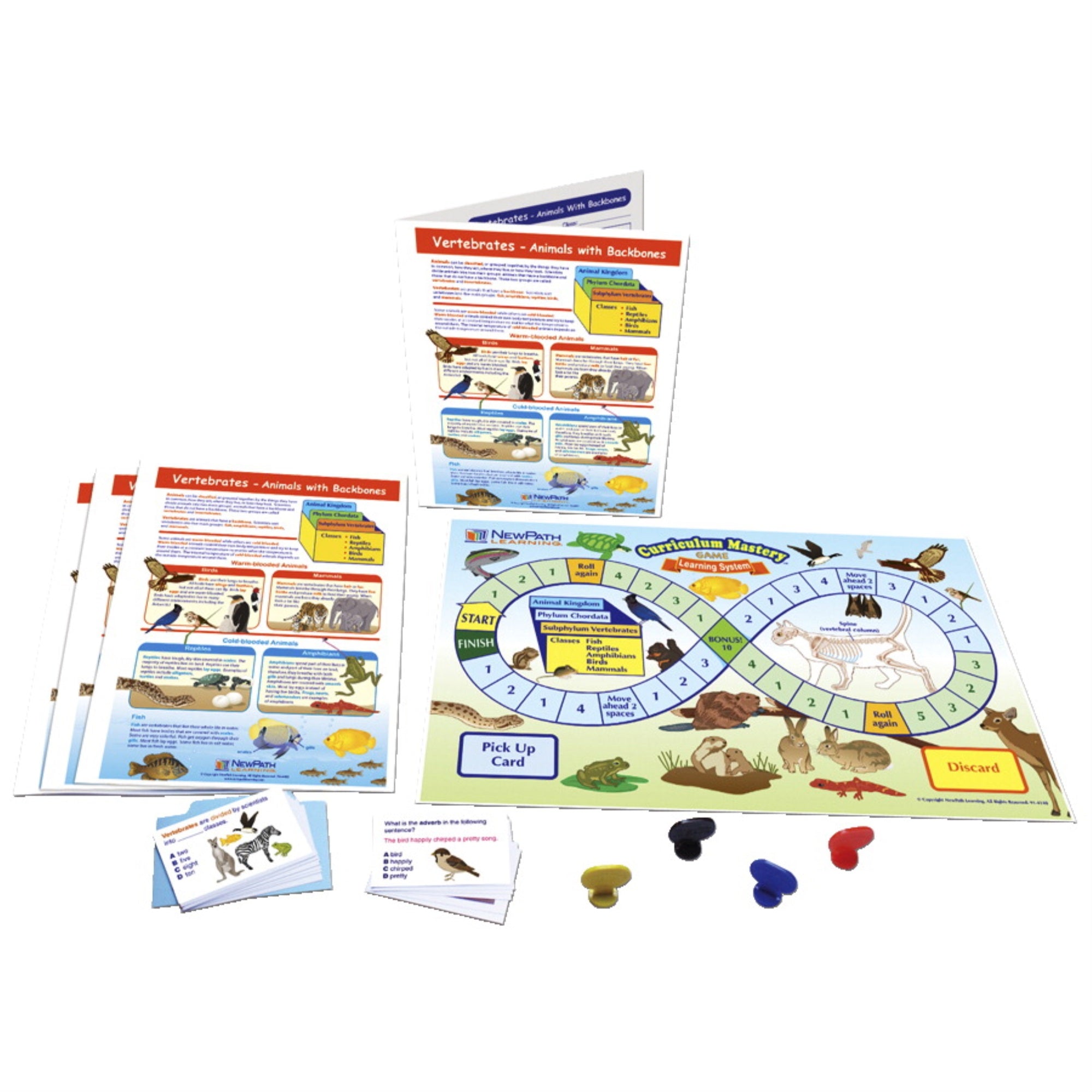 Newpath Vertebrates-Animals With Backbone Learning Center, Grades 3 To 5