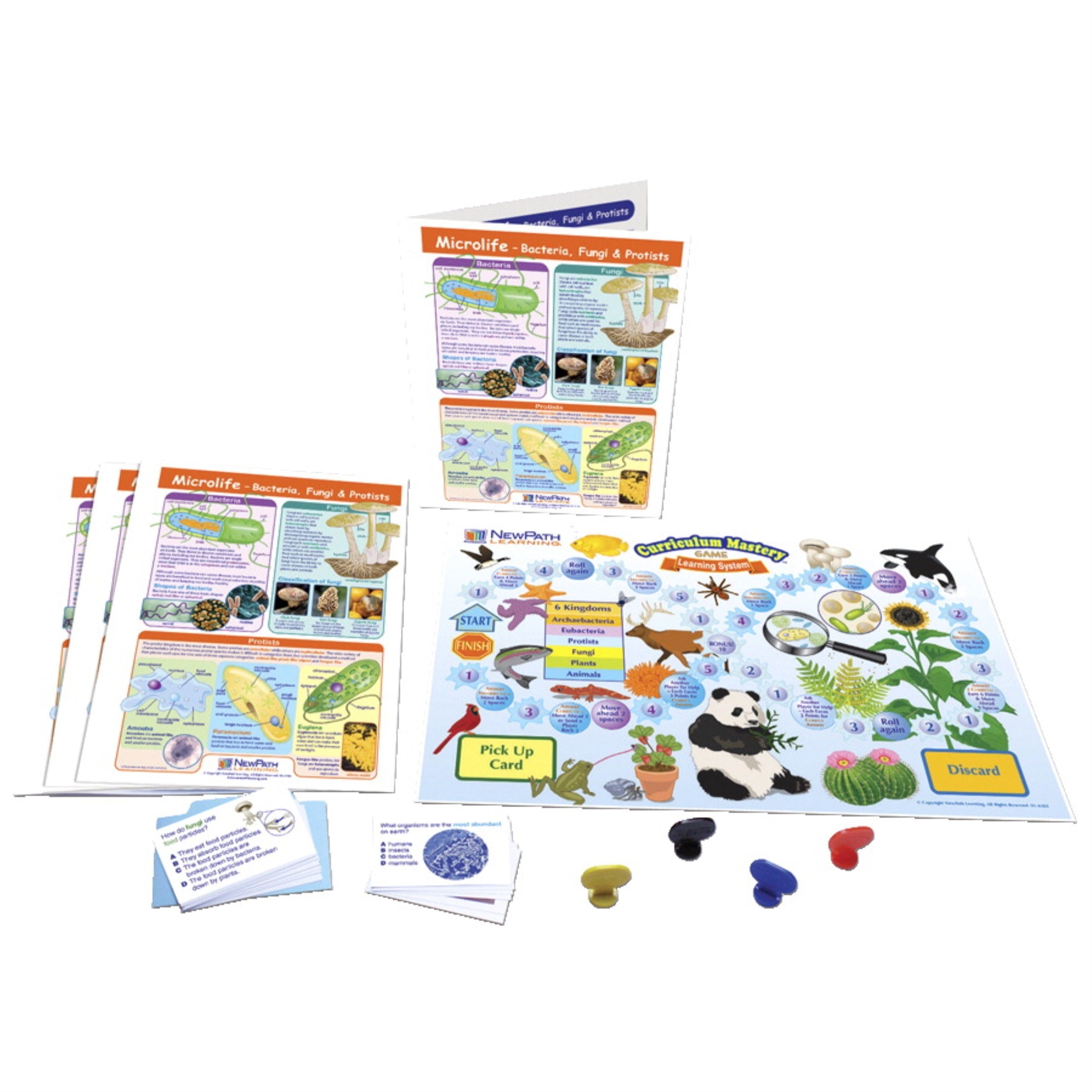 Newpath Microlife-Bacteria, Fungi And Protists Learning Center, Grades 6 To 8